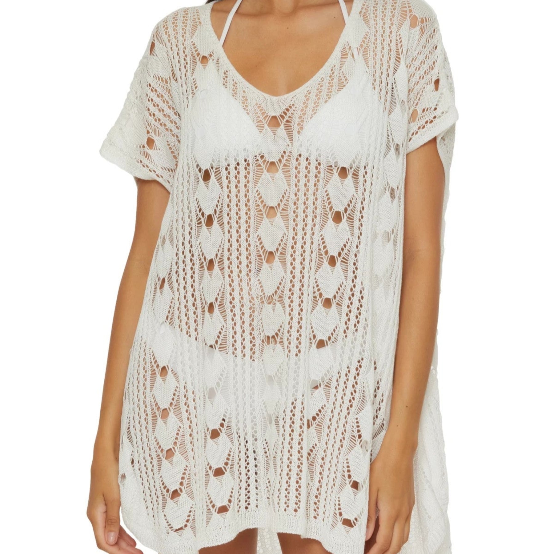 Venica V-Neck Tunic 71039571 - White