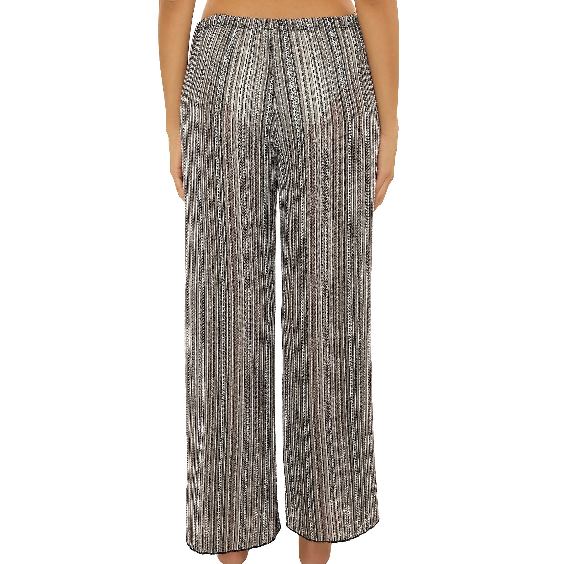 Becca Seaside Split Pant Cover Up 1051671 Black Back