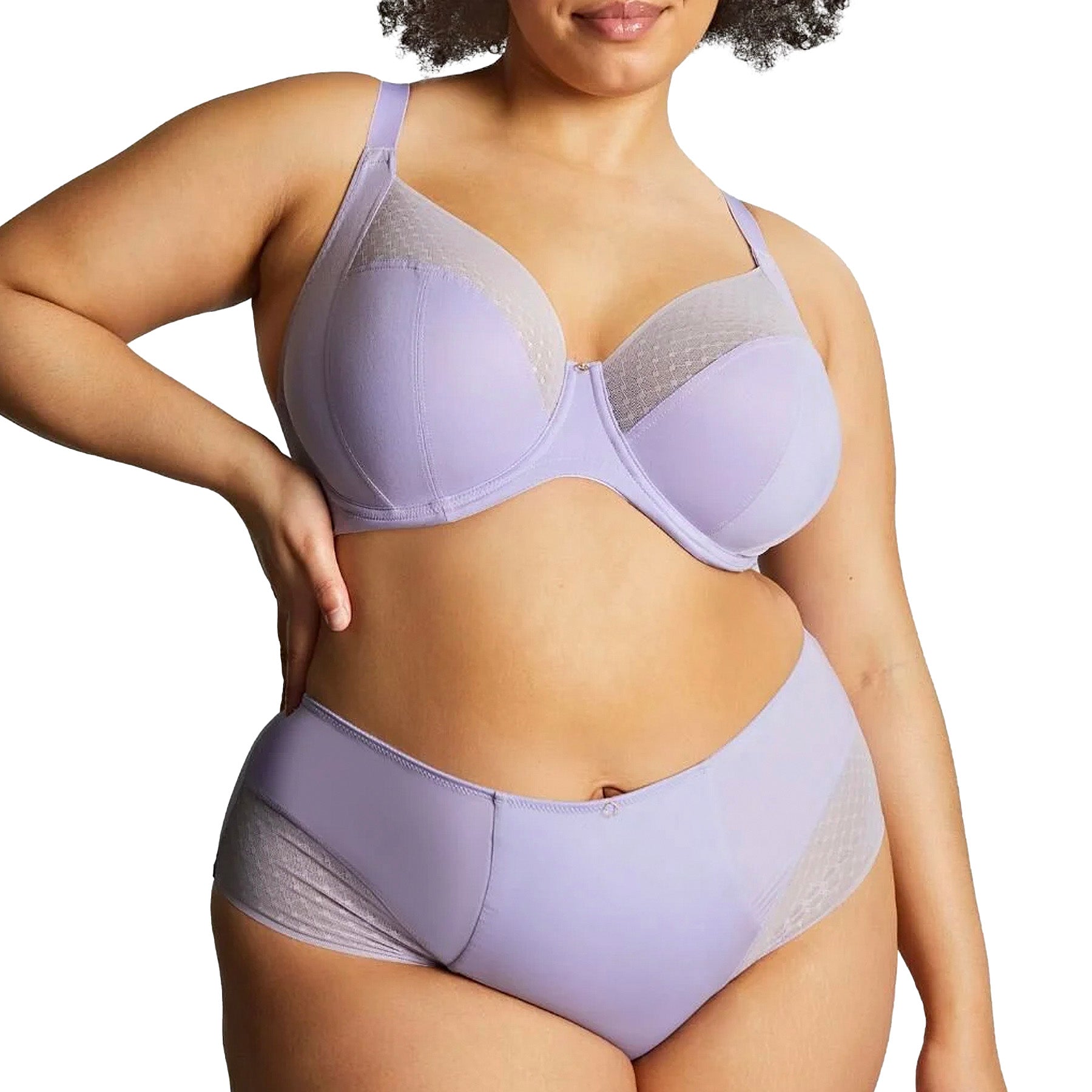 Panache Bliss Deep Brief 10684 Lilac Set