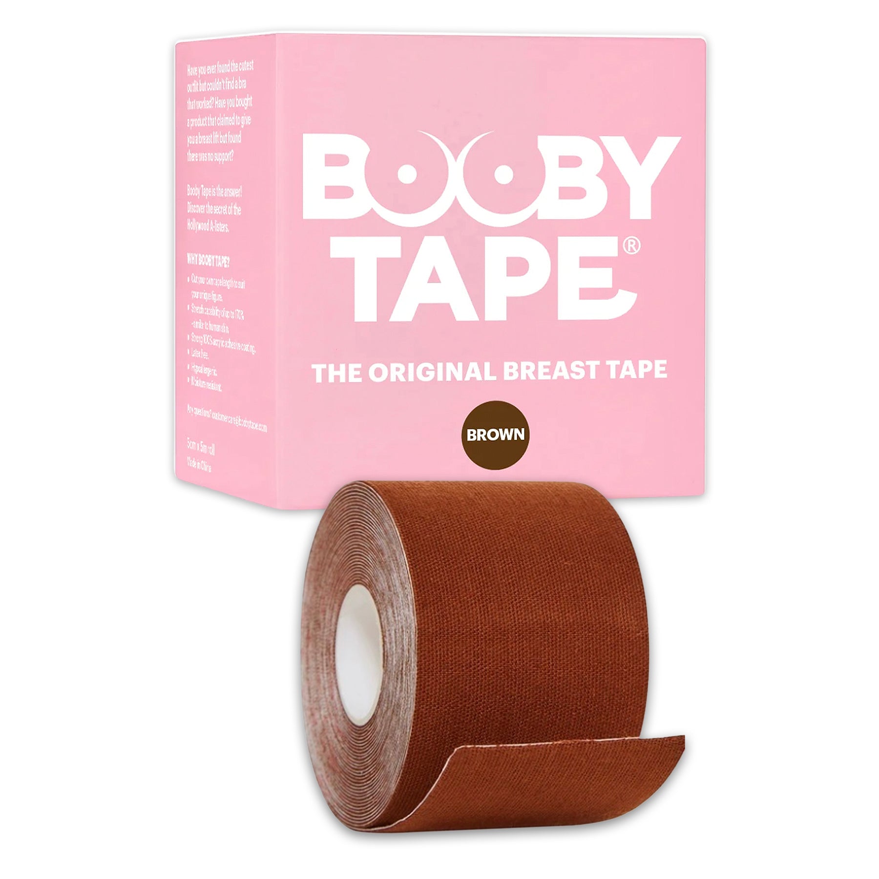 Booby Tape Brown Box and Item