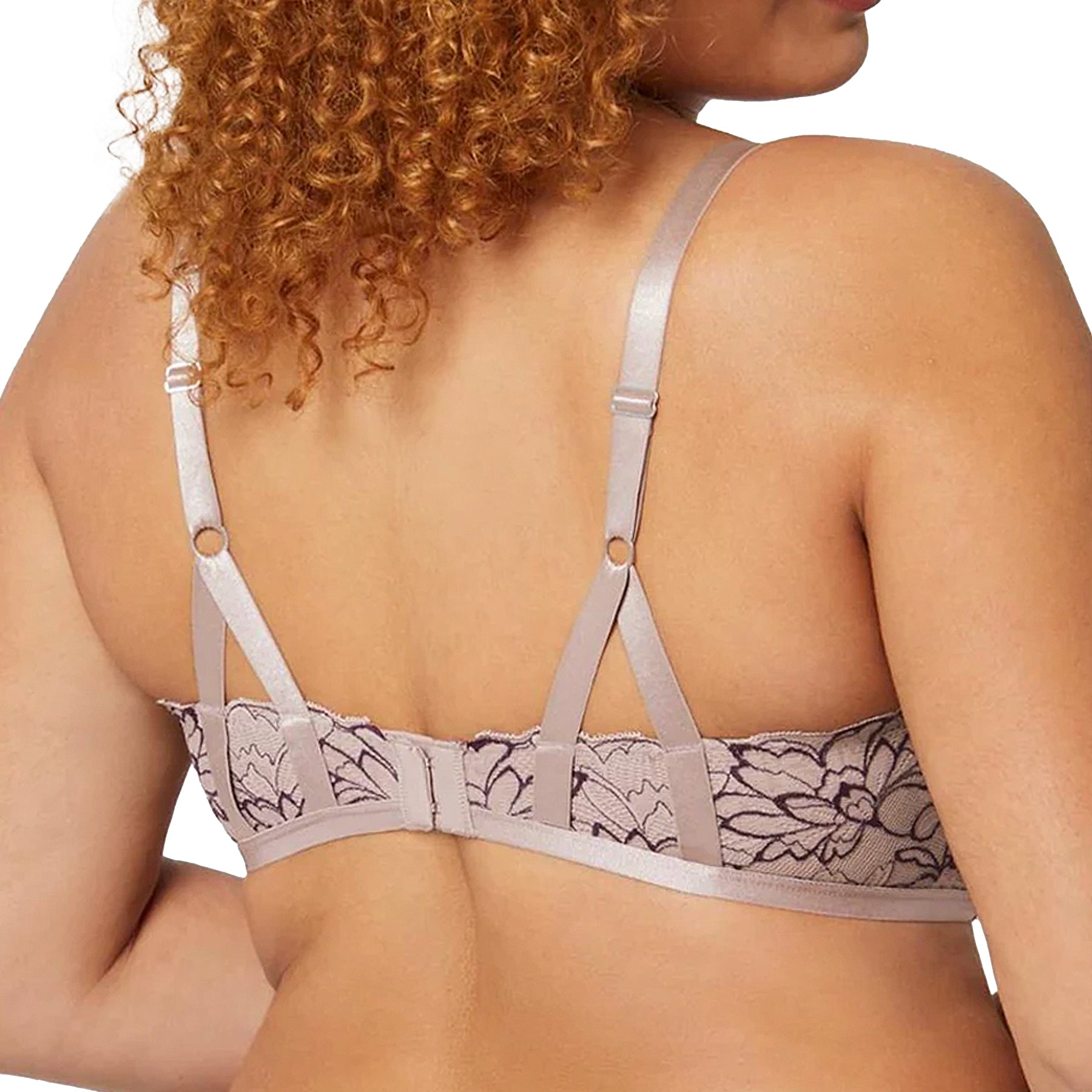 Montelle Bridgert Keyhole Balconette 9528 Moonshell Pinot Back