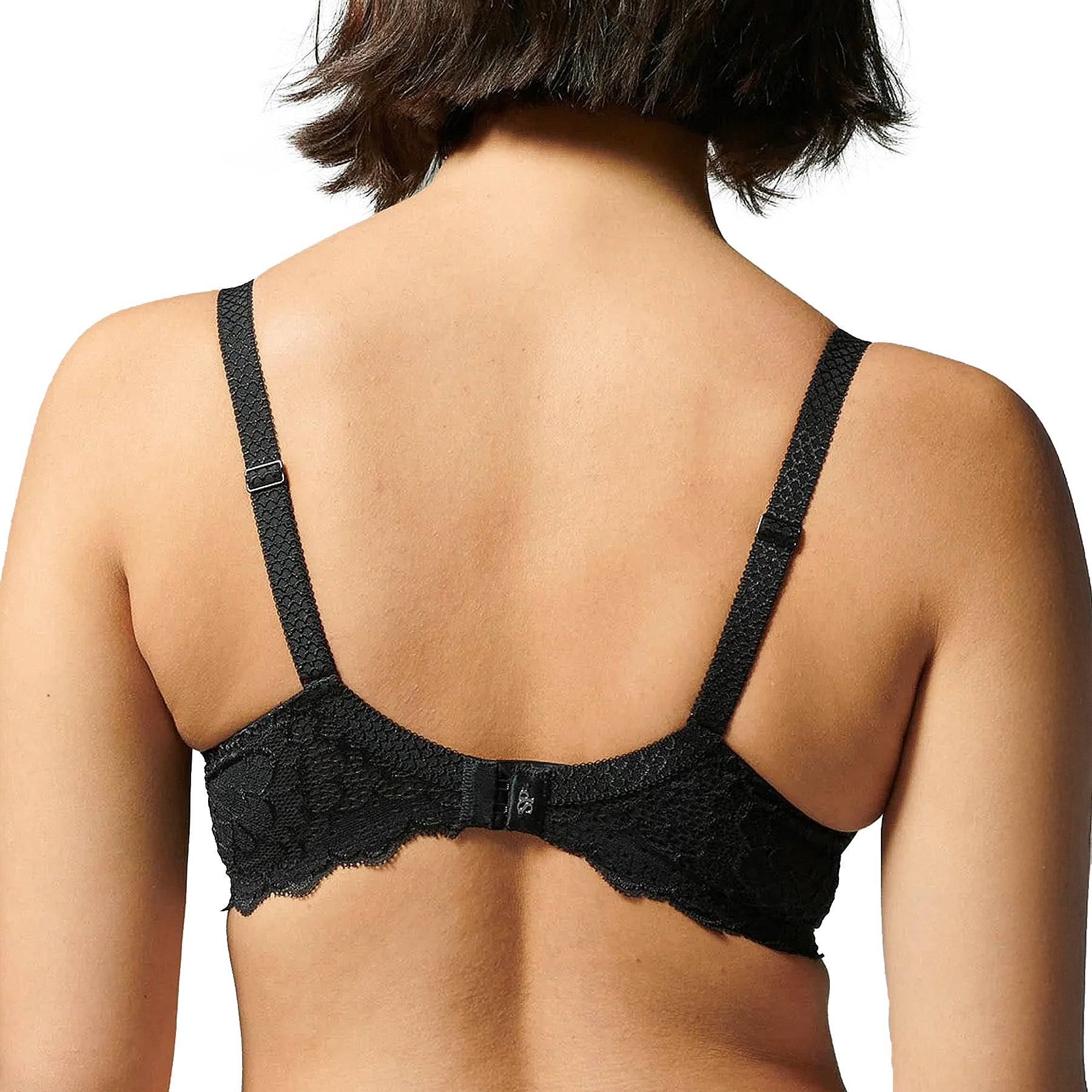 Simone Perele Caresse 3D Plunge Bra 12A316 Black Back