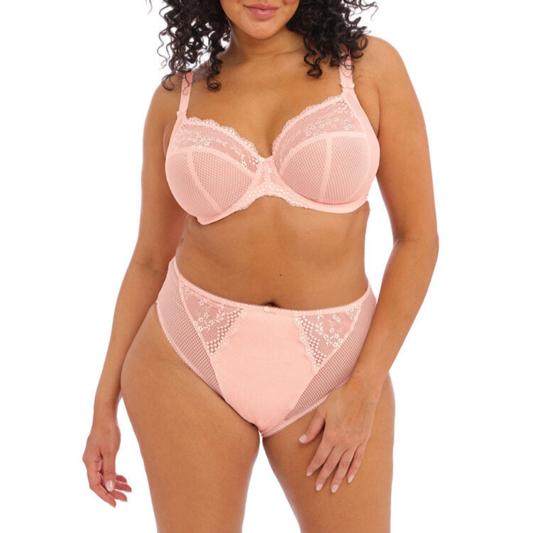 Charley UW Stretch Plunge Bra EL4382 - Ballet Pink