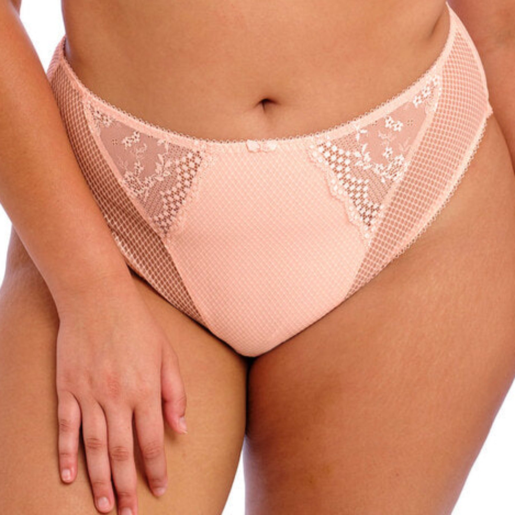 Charley High Leg Brief EL4386 - Ballet Pink