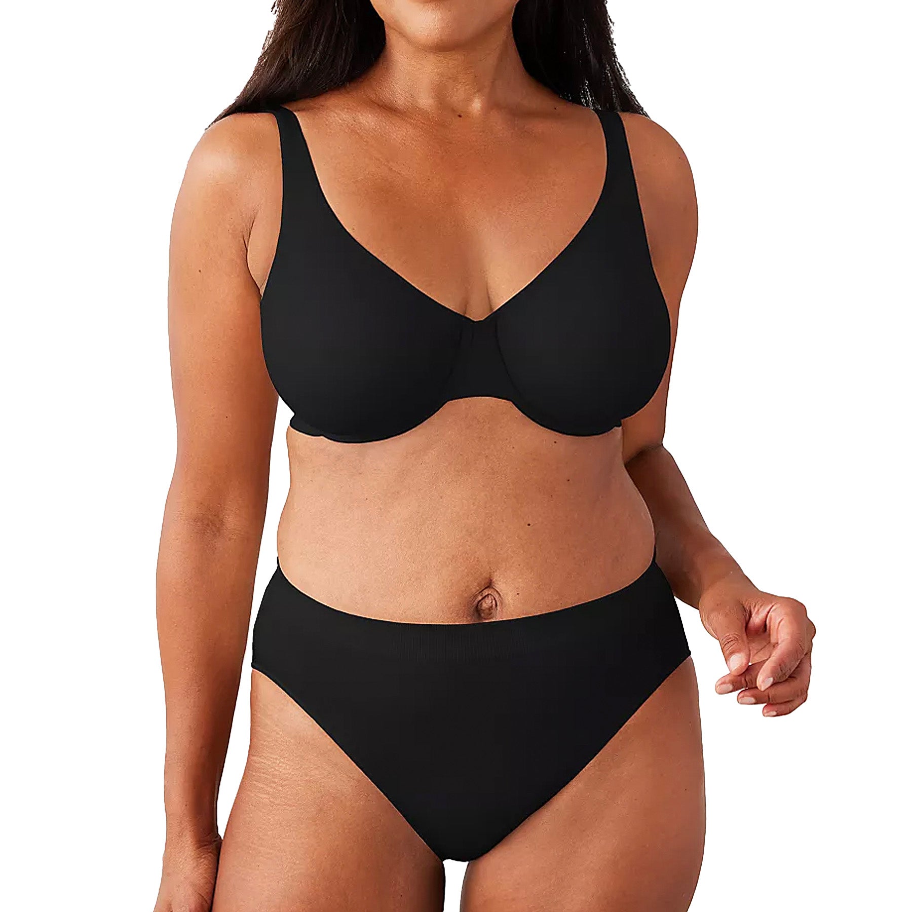 Wacoal Comfortable Cool Underwire 855385 Black Set