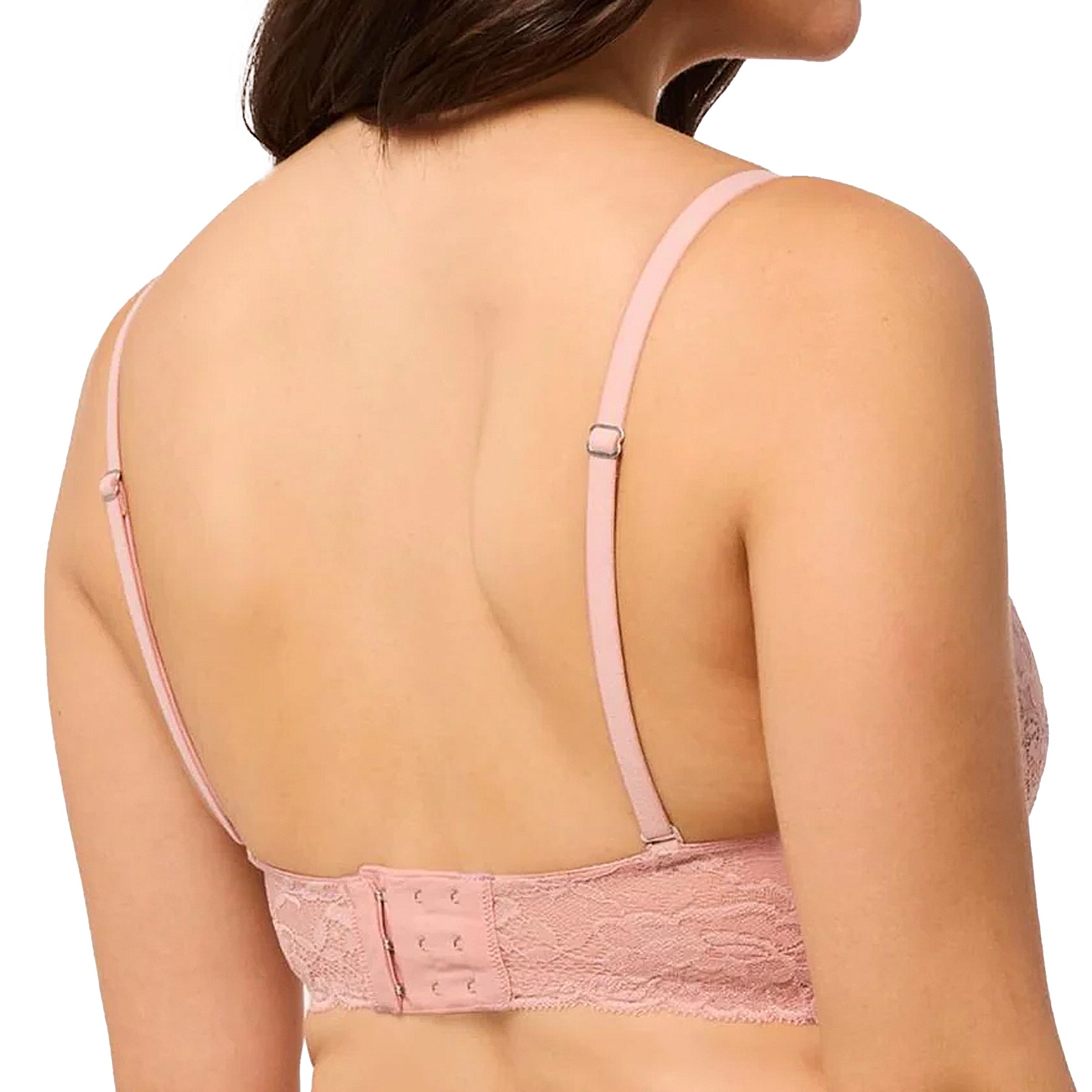 Montelle Cup-Sized Supportive Bralette 9334 Ballet Pink Back
