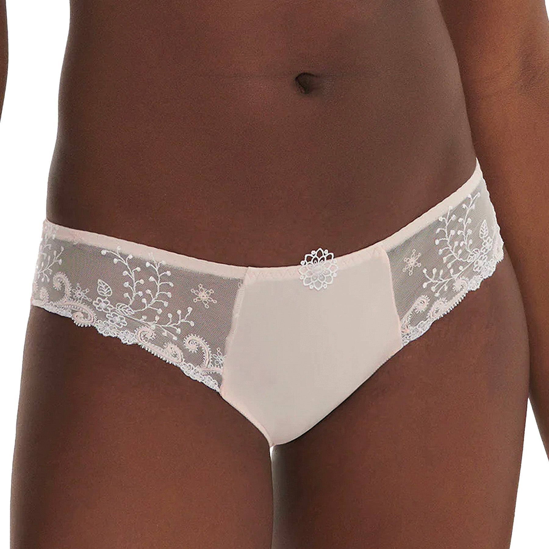 Simone Perele Delice Bikini Brief 12X720 Blush Front