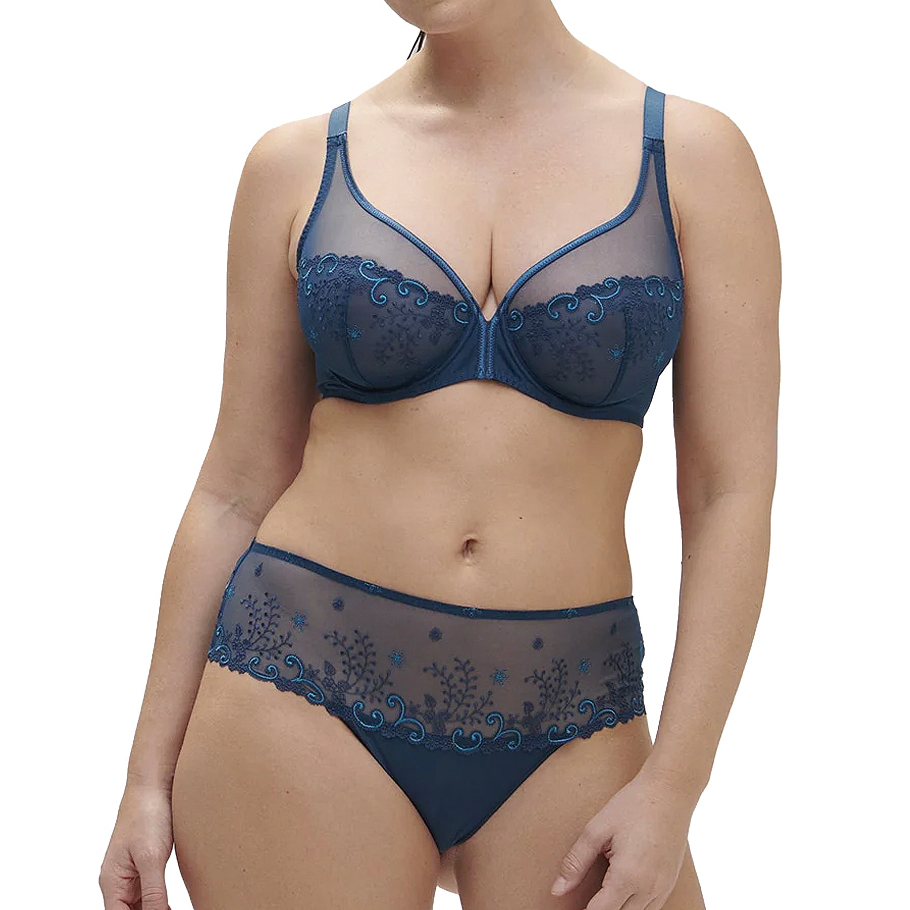 Simone Perele Delice Boyshort 12X630 Prestige Blue Set