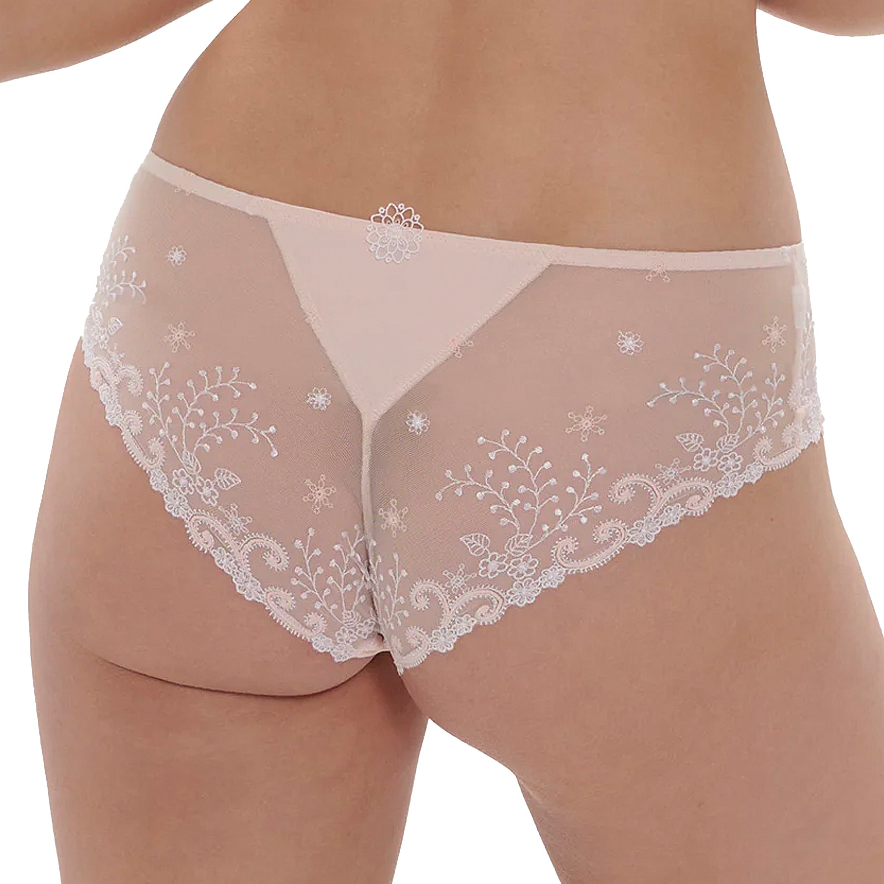 Simone Perele Delice Boyshort 12X630 Blush Back