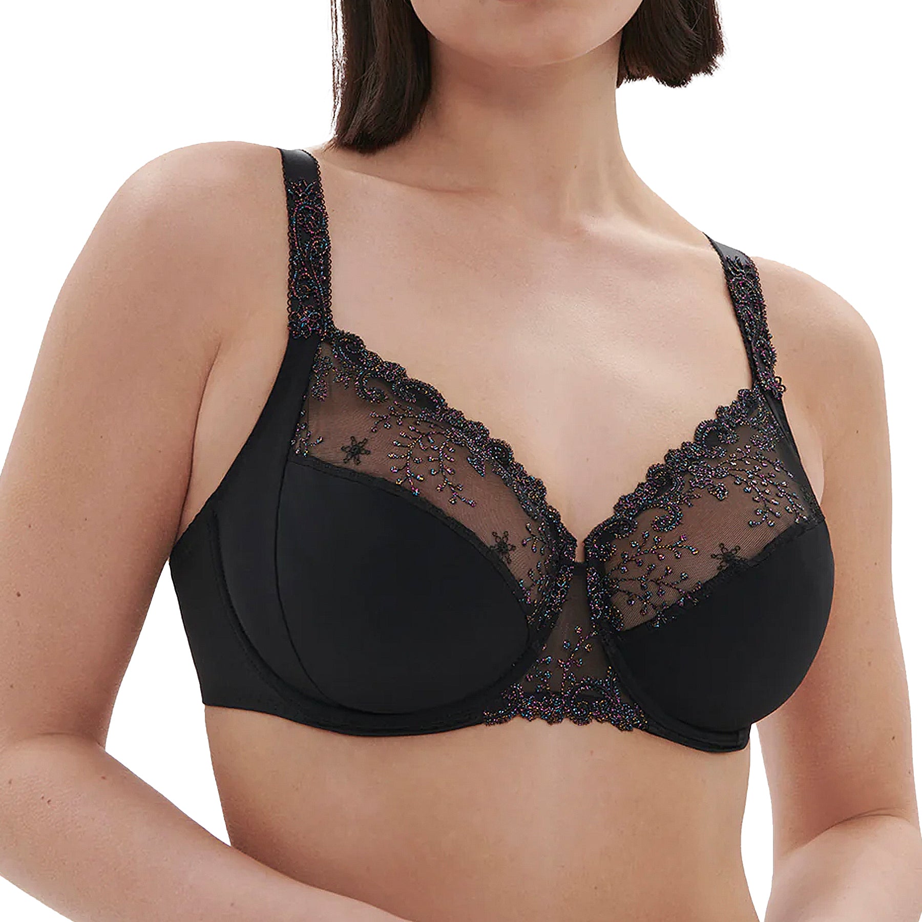 Simone Perele Delice Full Cup Bra 12X320 Gem Black Front