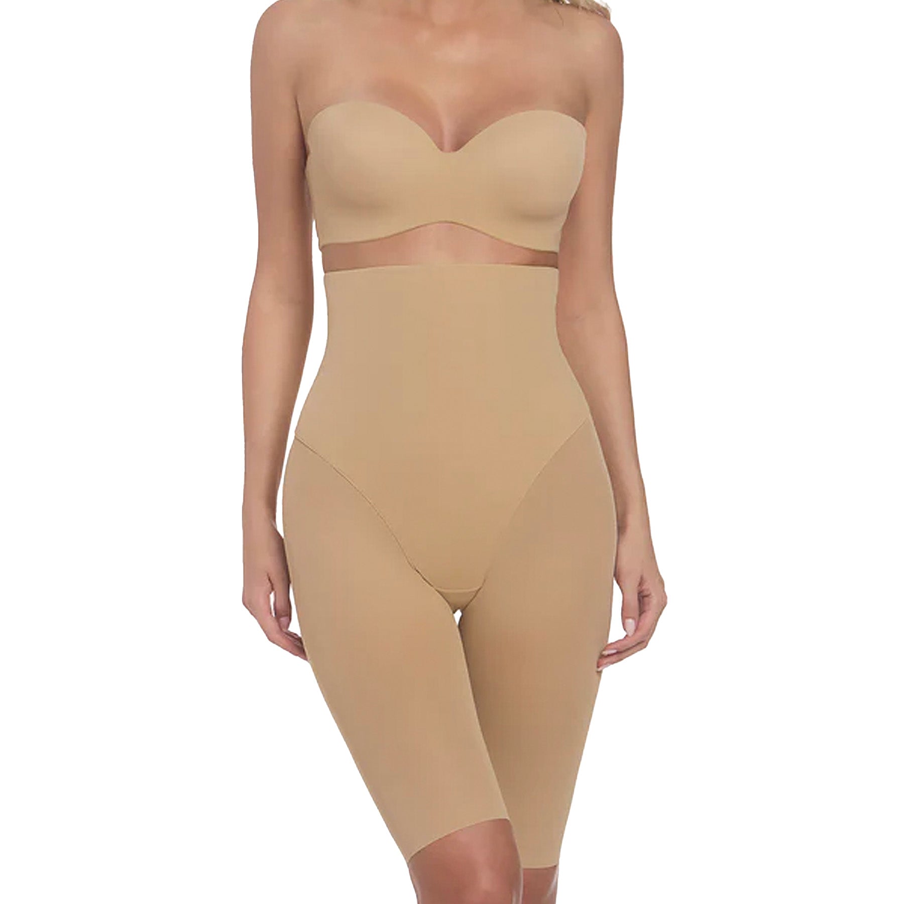 Dominique Melanie Firm Control High Waist Thigh 104 Mocha Set