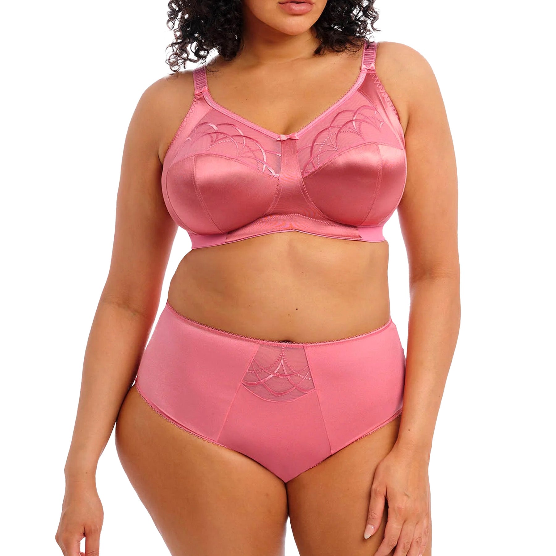 Elomi Cate Soft Cup Bra EL4033 Desert Rose Set