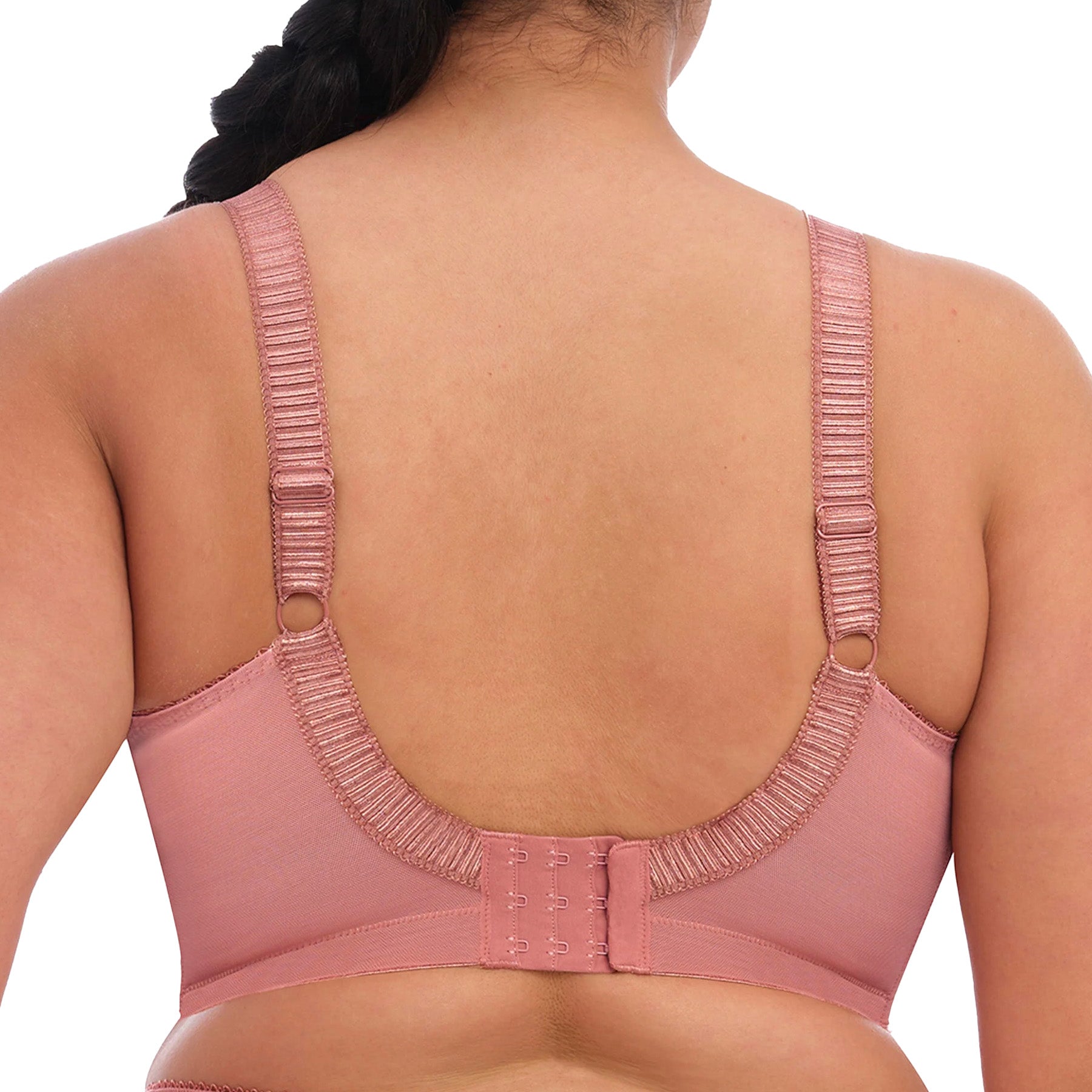 Elomi Cate Soft Cup Bra EL4033 Rosewood Back