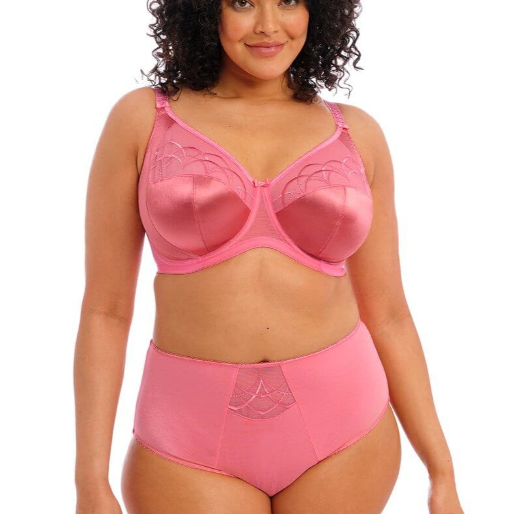 Cate Underwire Full Cup Banded Bra EL4030 - Desert Rose