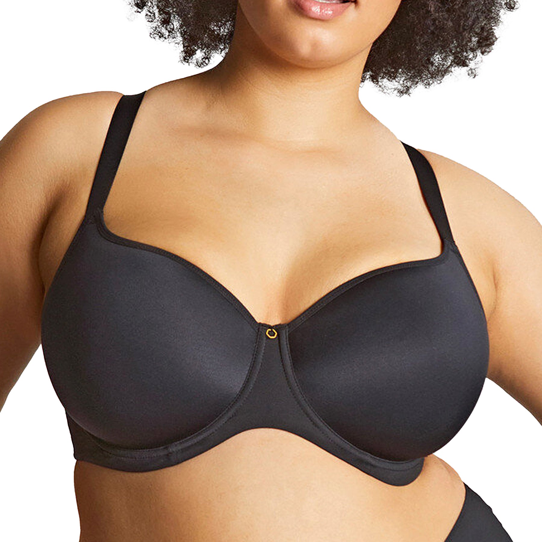 Panache Sculptresse Elegance Moulded Spacer Bra 10401 Noir Front