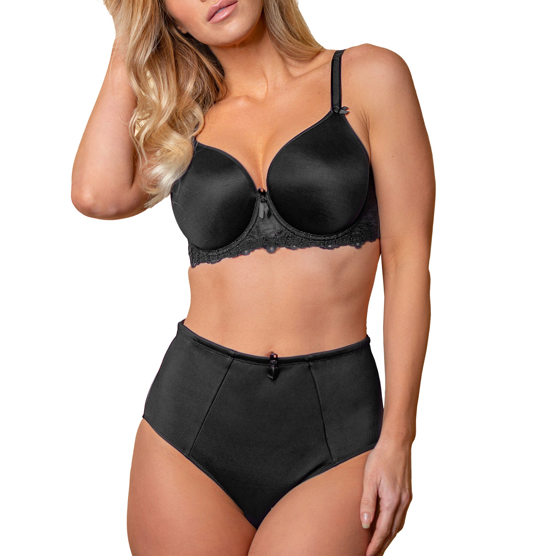 Fit Fully Yours Elise Brief U1813 Black Set