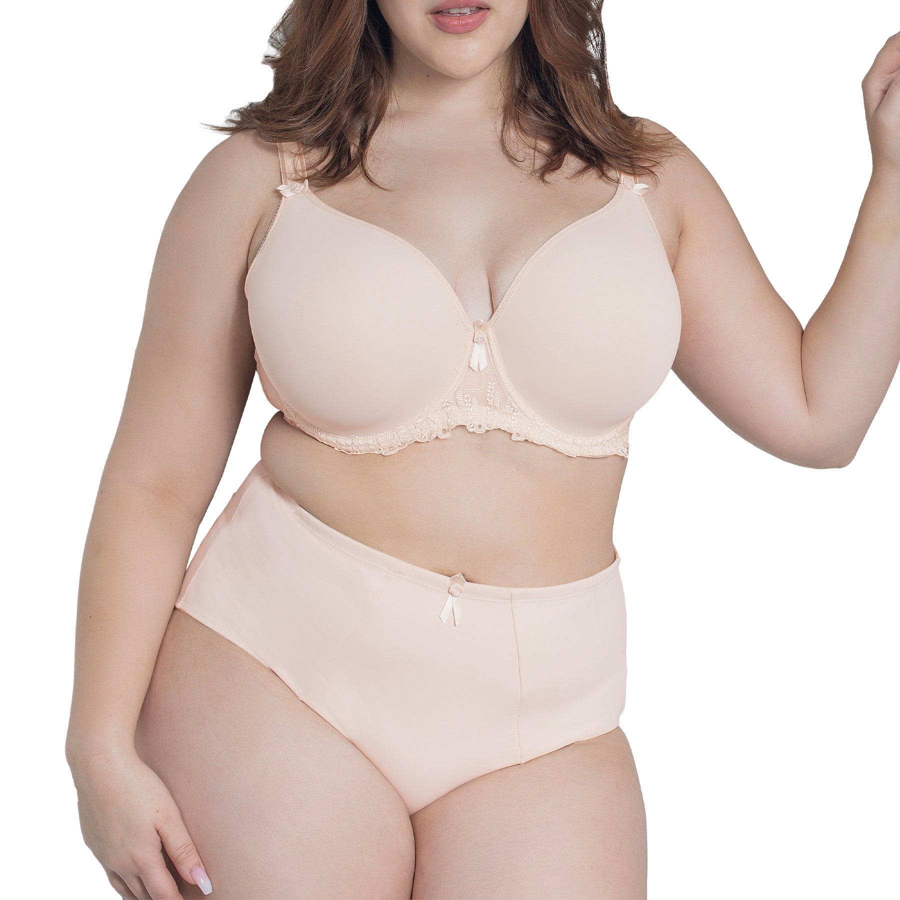 Fit Fully Yours Elise Brief U1813 Blush Set