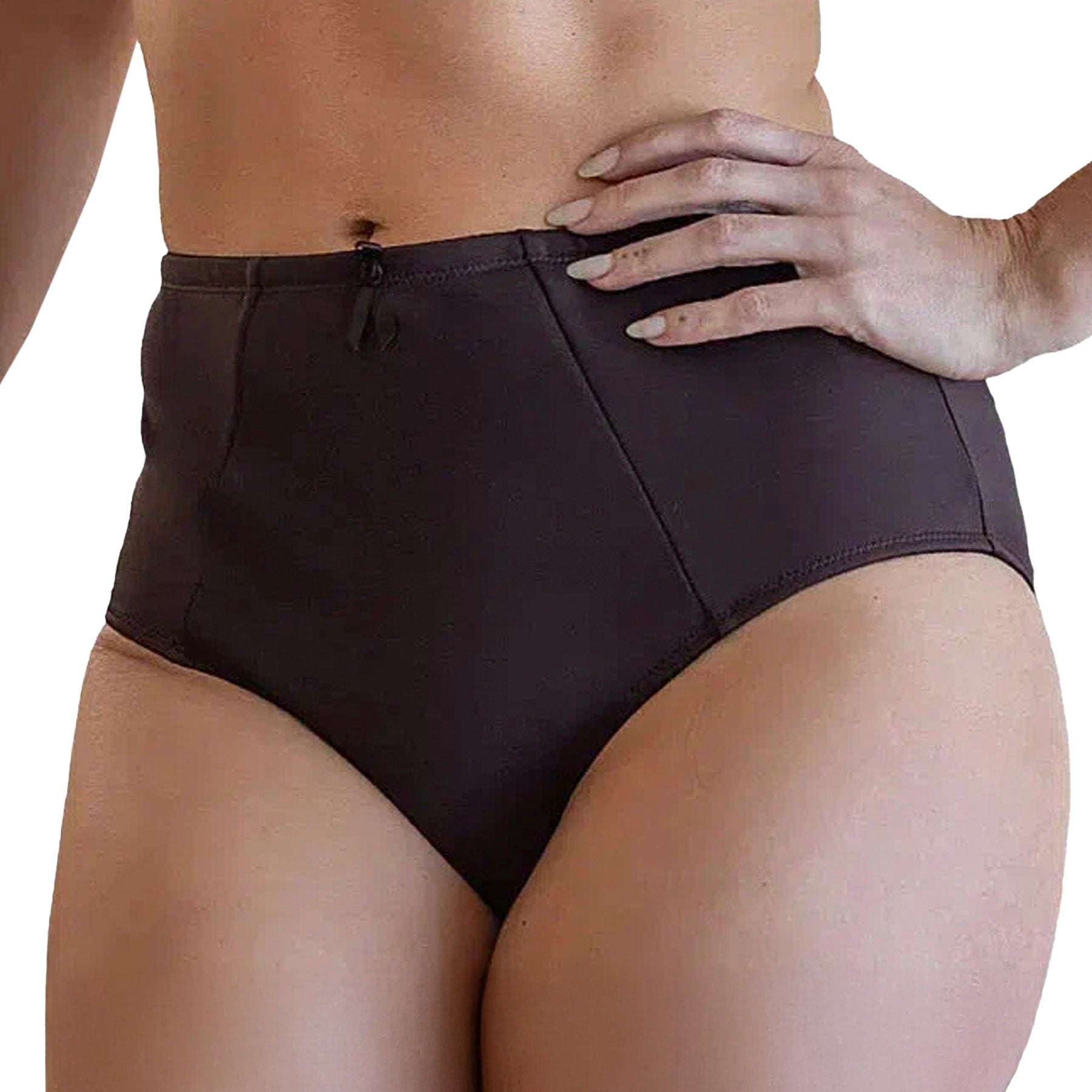 Fit Fully Yours Elise Brief U1813 Chocolate Front