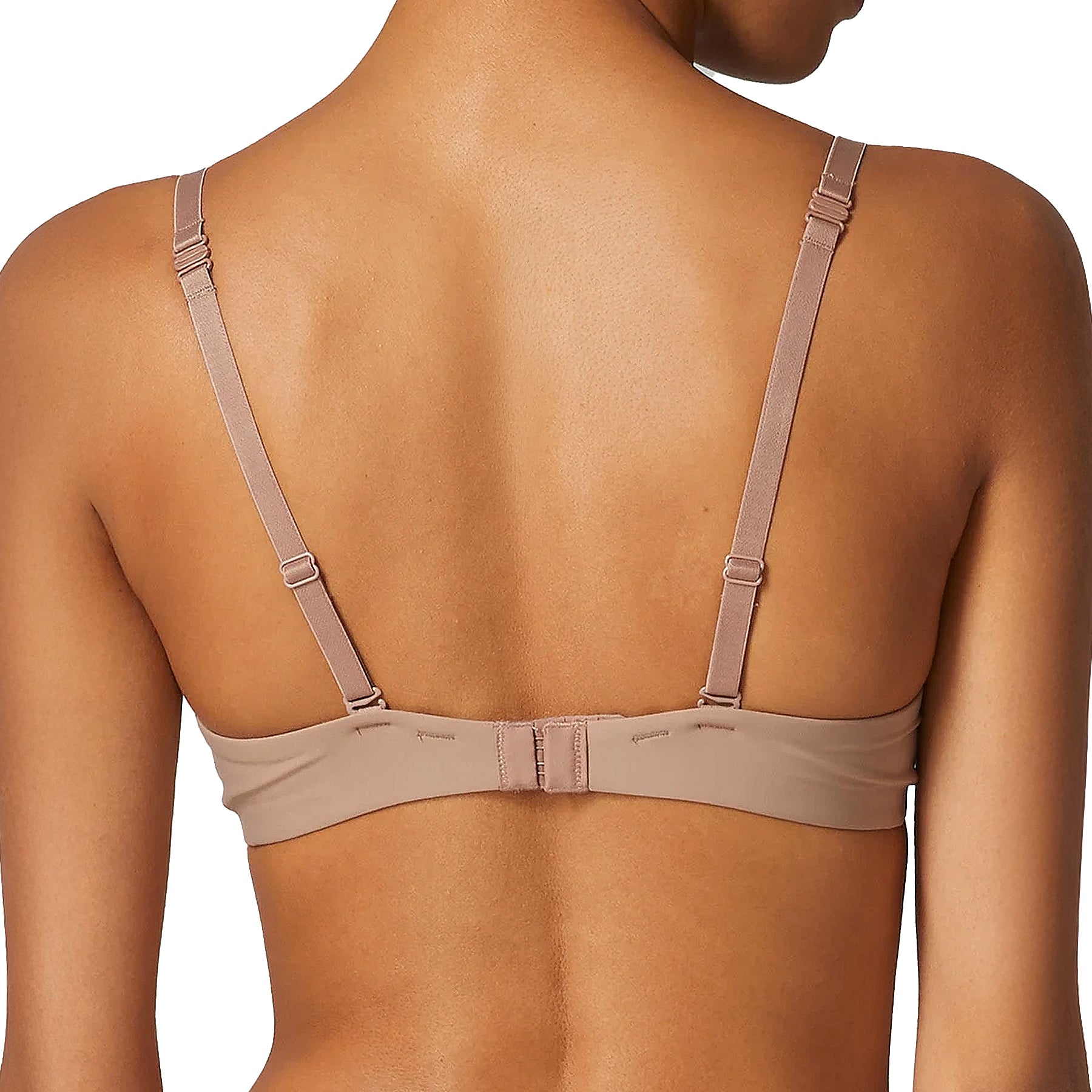 Simone Perele Essentiel Padded Convertible Plunge Bra 13V363 Amaretto Back