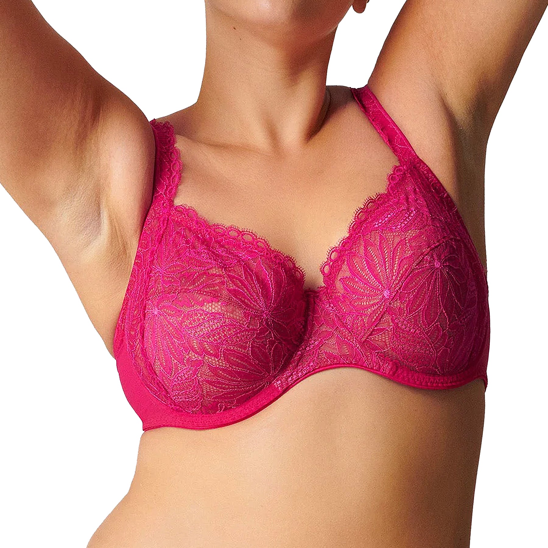 Simone Perele Exotica Full Cup Bra 1B3313 Raspberry Front