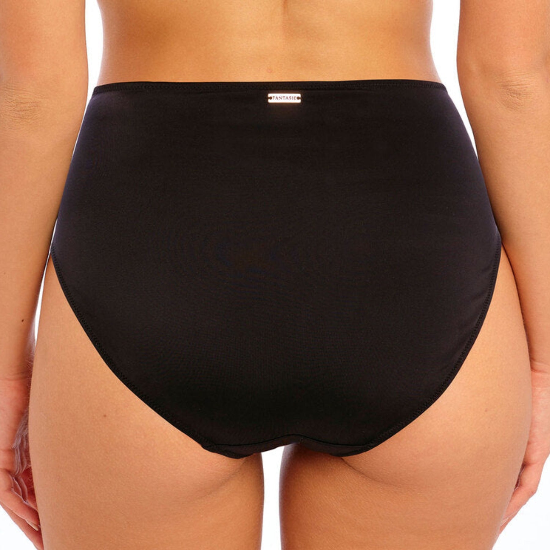 East Hampton High Waist Bikini Brief FS502878- Black