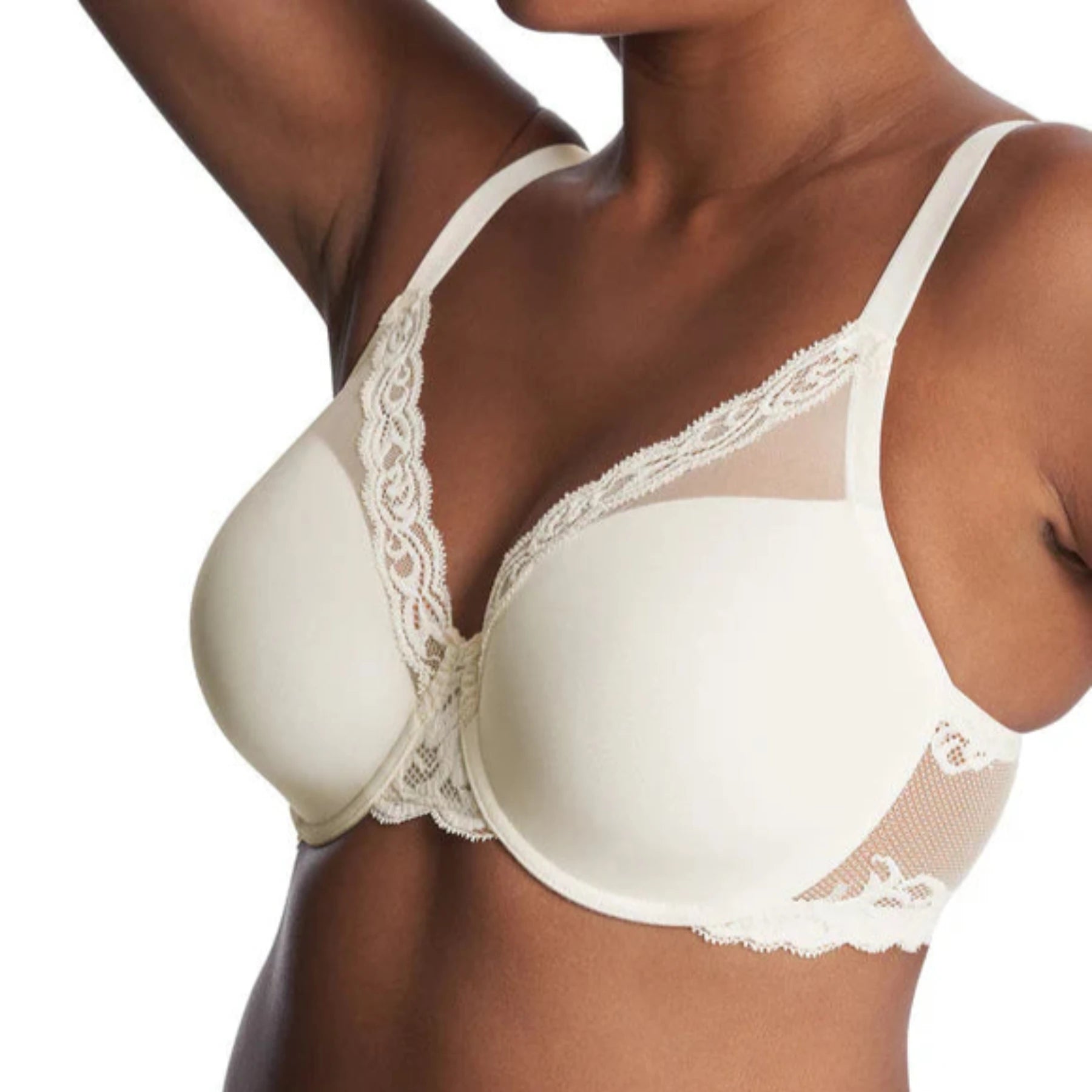 Natori Feathers Full Figure Contour Underwire Bra 741299 - Ivory