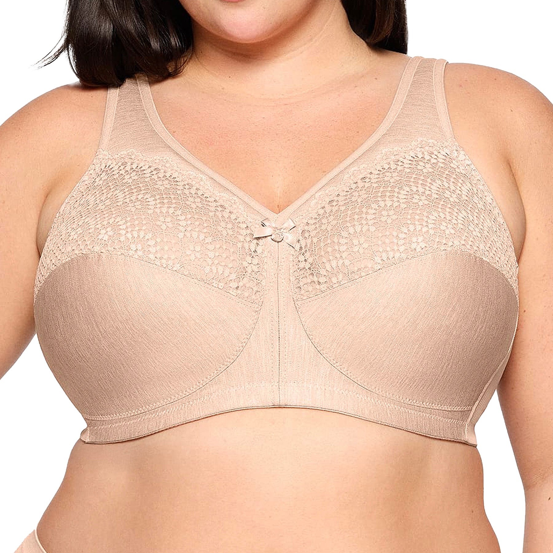Glamorise MagicLife Moisture Control Bra 1064 Cafe Front