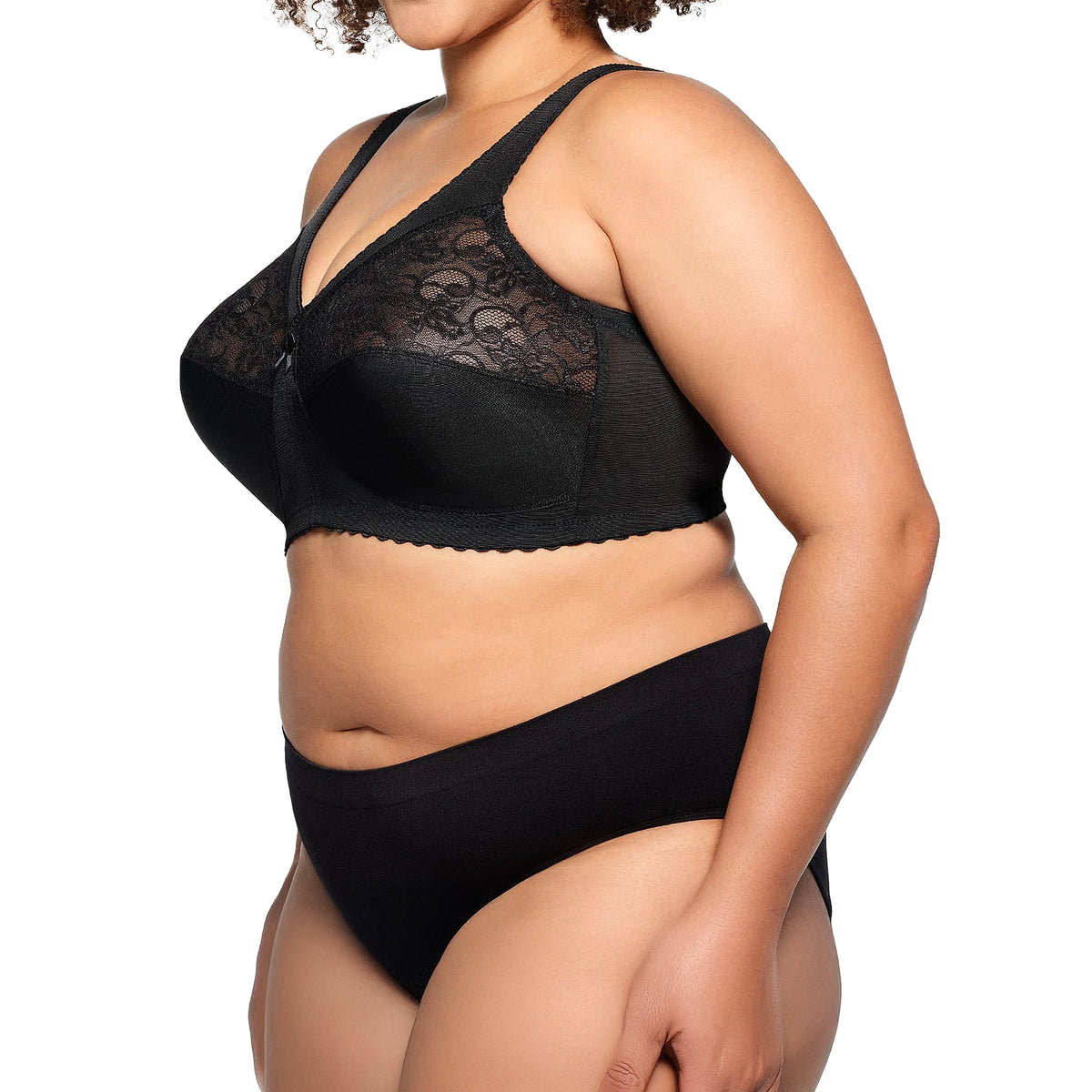 Glamorise MagicLift Original Support Bra 1000 Black Set