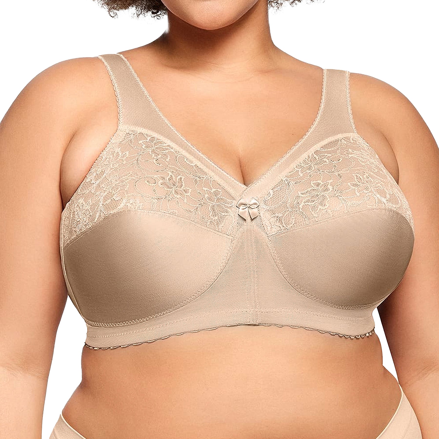 Glamorise MagicLift Original Support Bra 1000 Blush Front