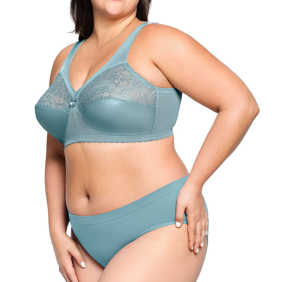 Glamorise MagicLift Original Support Bra 1000 Glacier Set