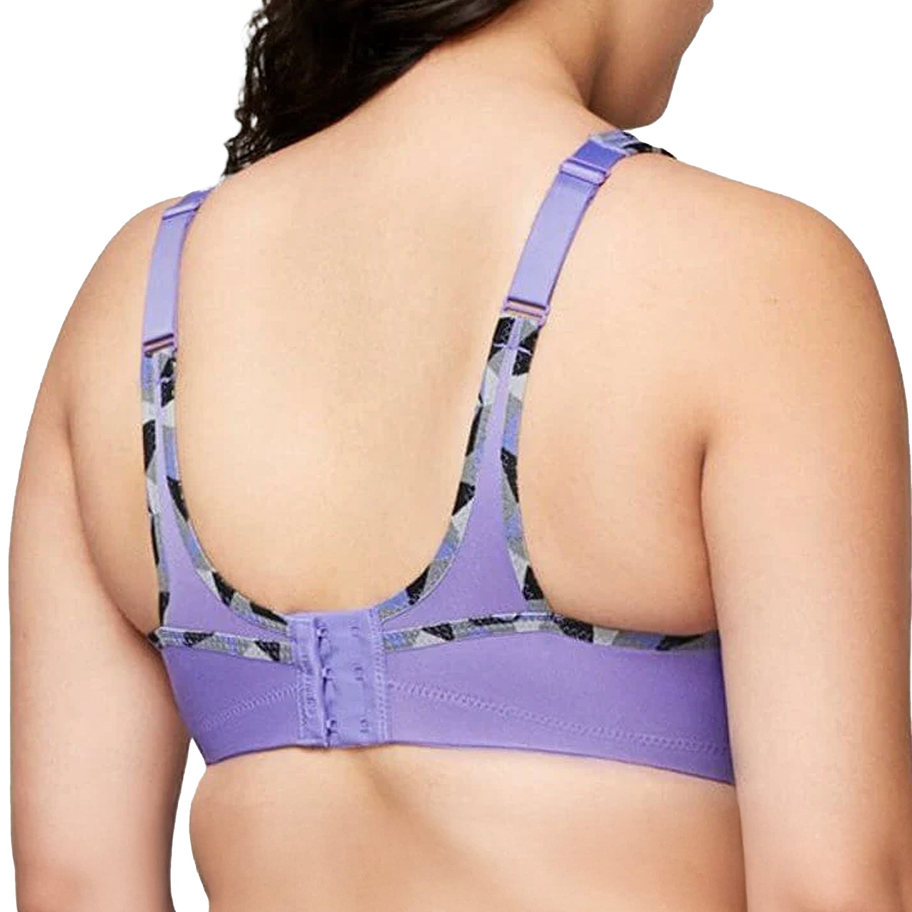 Glamorise No‑Bounce Cami Sports Bra 1066 Purple Back