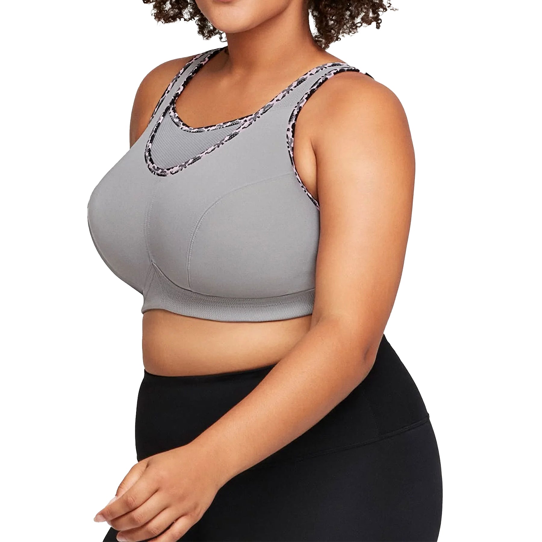 Glamorise No-Bounce Cami Sports Bra 1066 Silver Set