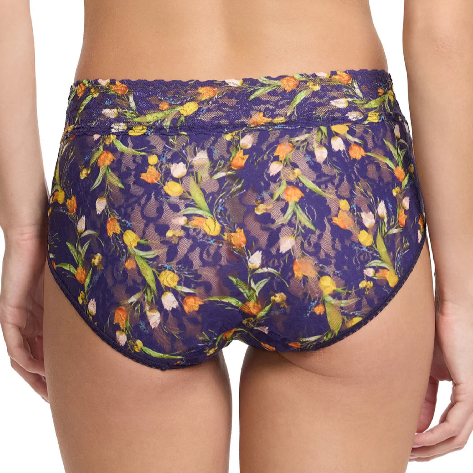 Hanky Panky Printed Signature Lace French Brief PR461 - Central Park (CEPN)