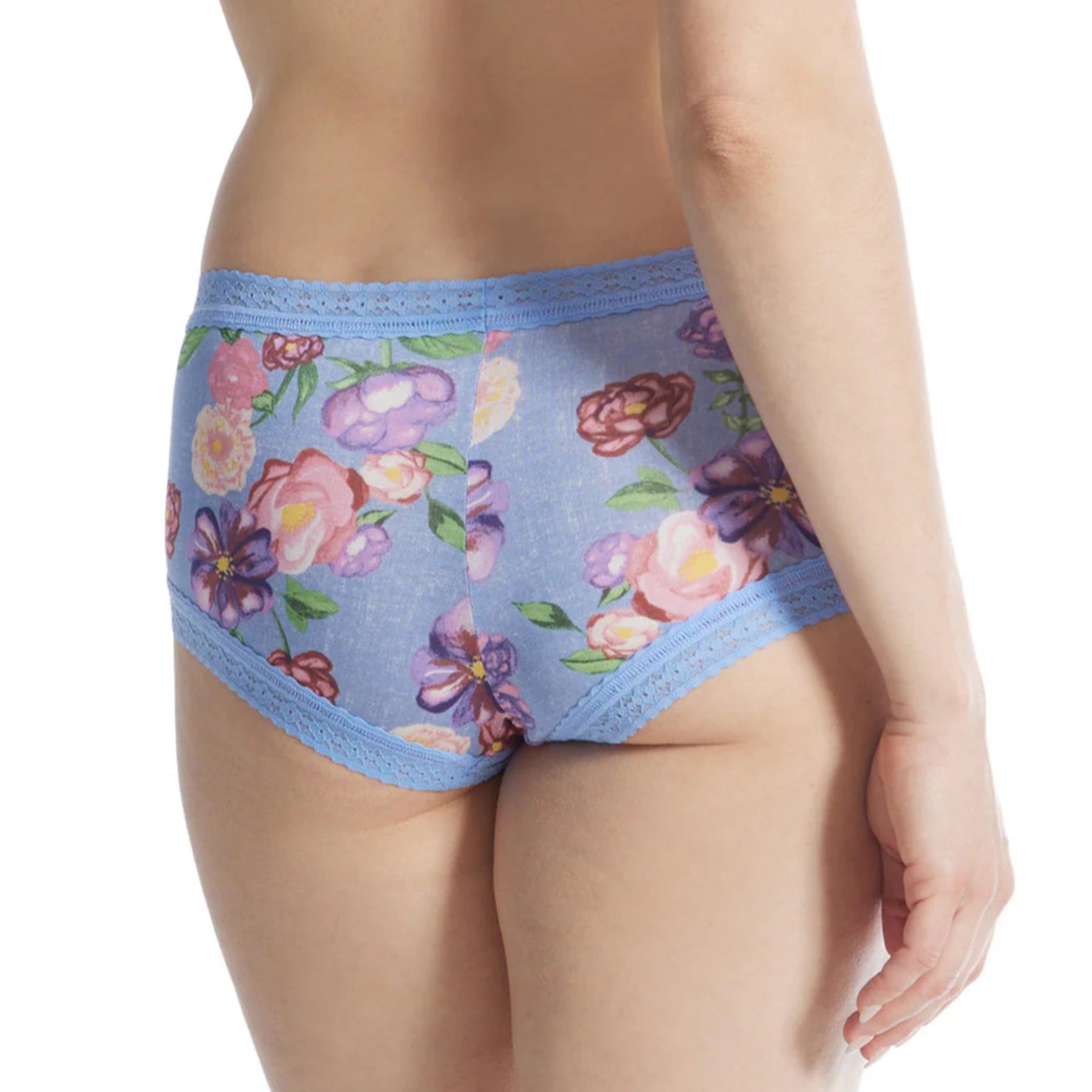 Hanky Panky Printed DreamEase Boyshort PR681274 - Chatsworth House Gardens