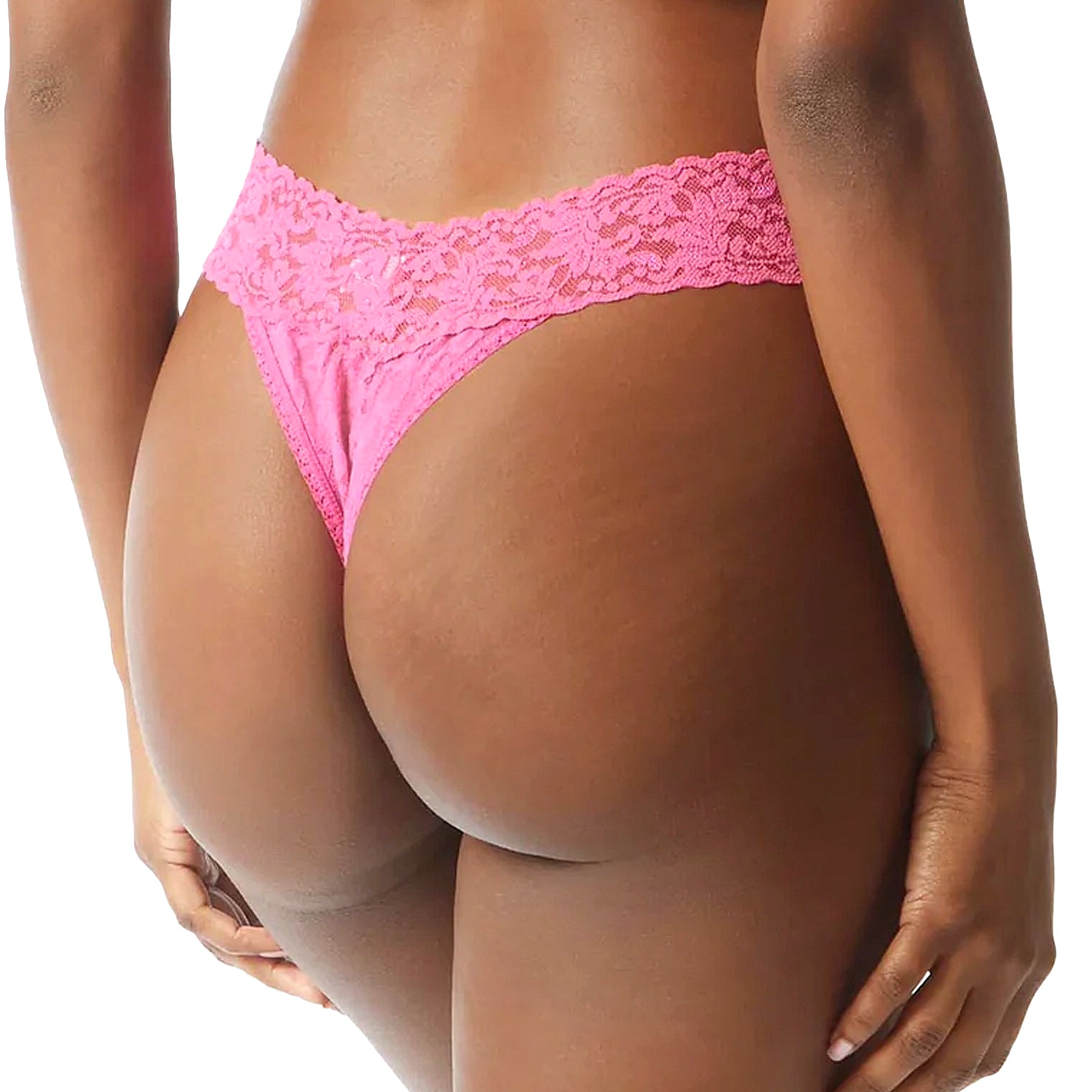 Hanky Panky Daily Lace Original Rise Thong 771101 Strawberry Back