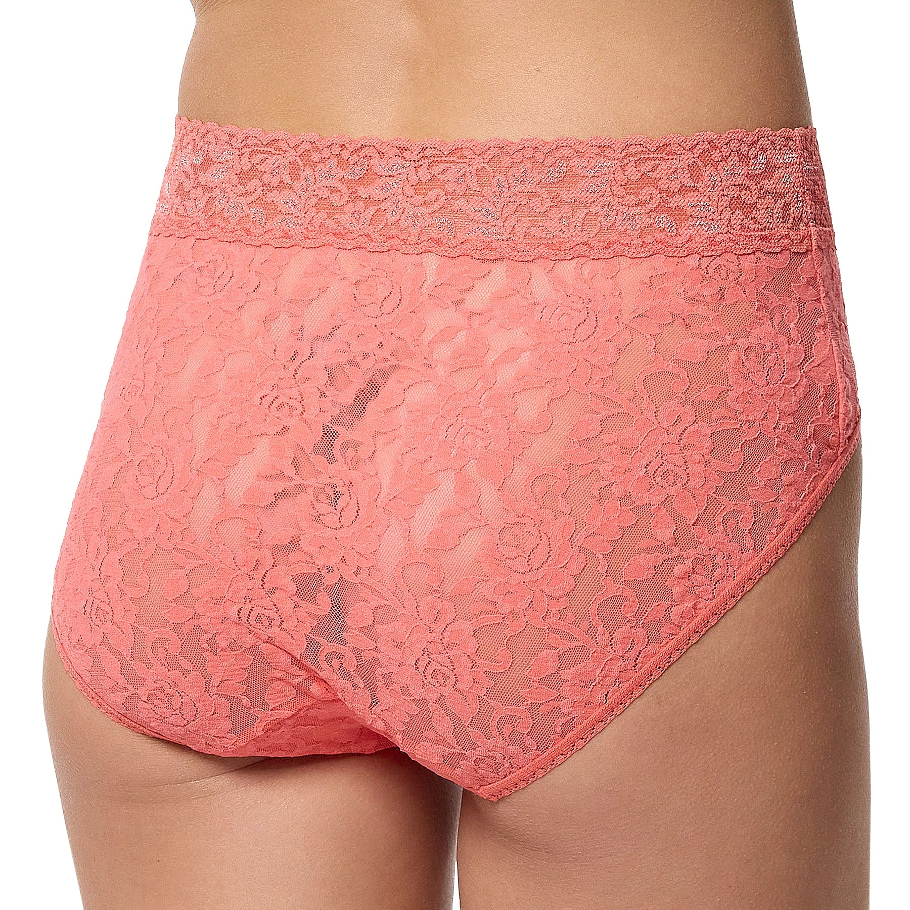 Hanky Panky Signature Lace® French Brief 461 Courageous Coral Back