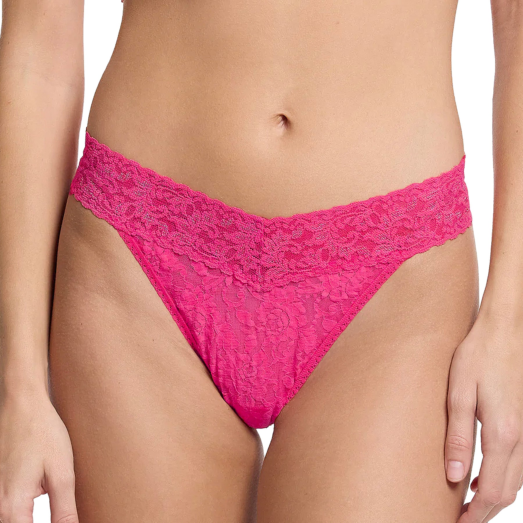 Hanky Panky Signature Lace Original Rise Thong 4811P Intuition Front