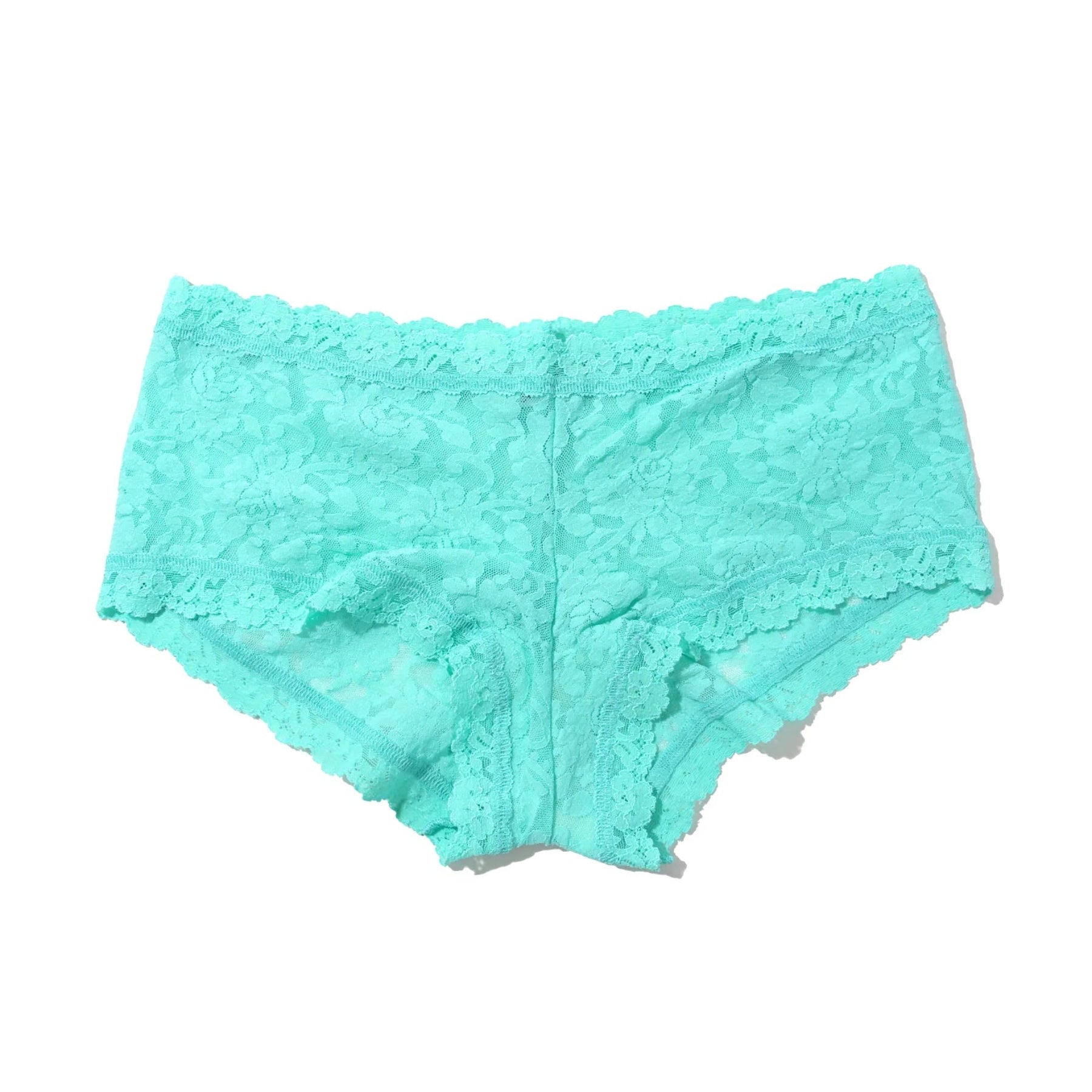 Hanky Panky Signature Lace Boyshort 4812 - Sea You Later Green (SYLG)