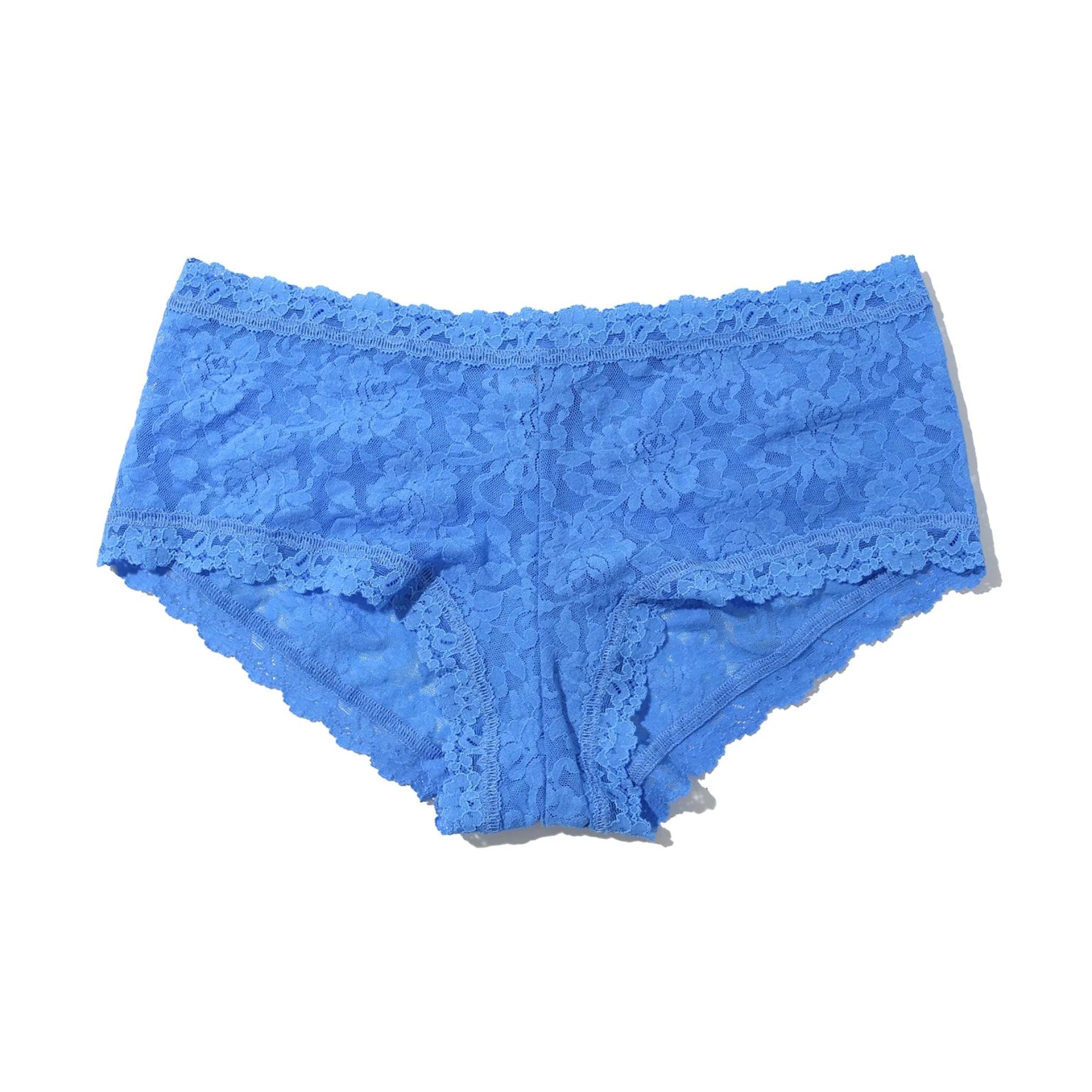 Hanky Panky Signature Lace Boyshort 4812 - Take The Plunge Blue (TTPB)