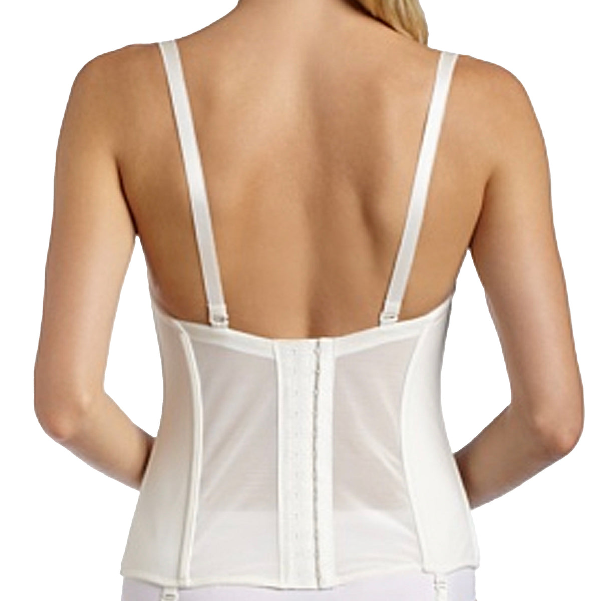Carnival Invisible Torsolette Longline Bra 426 Ivory Back