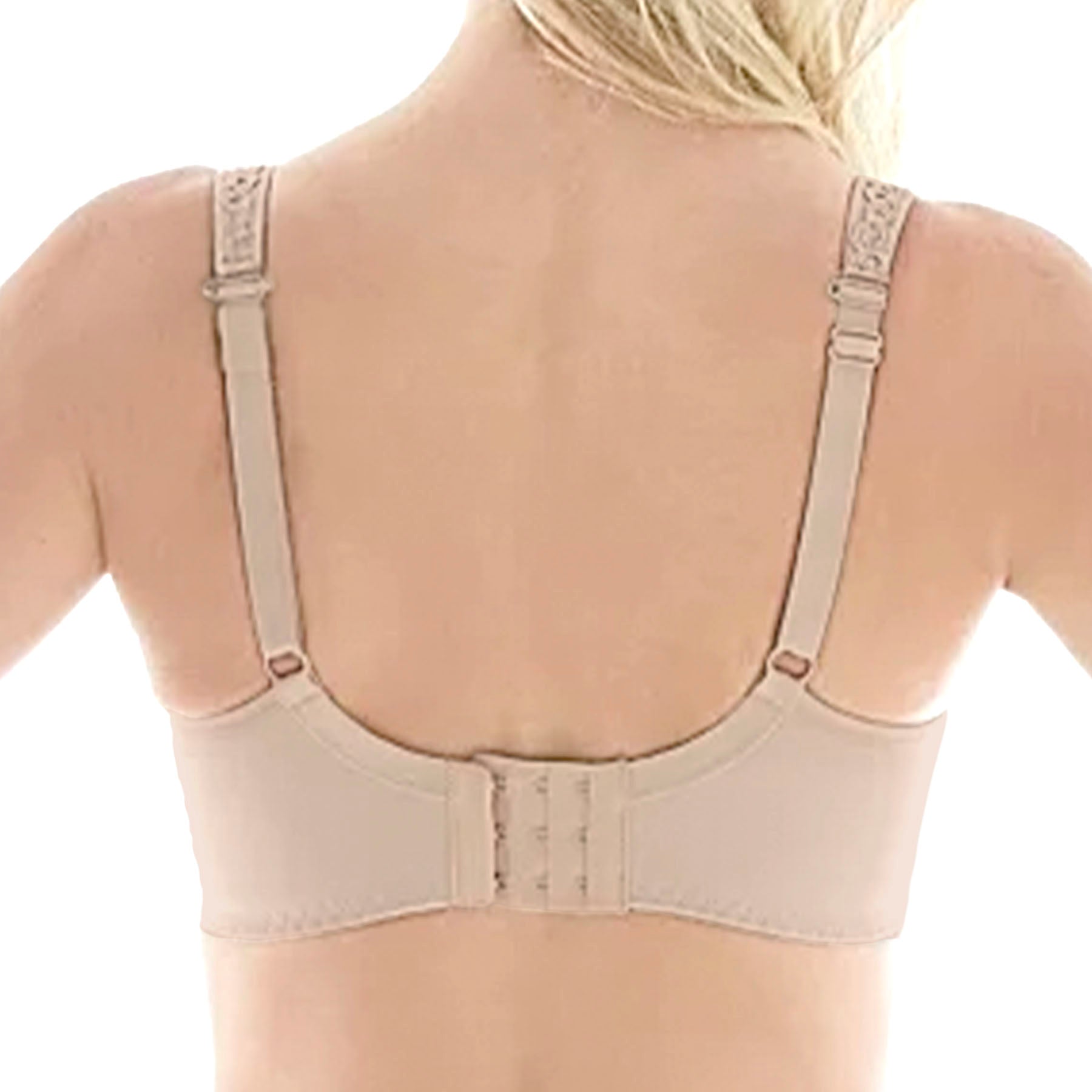 Fit Fully Yours Joyce See-Thru Lace Bra B2536 Caffe Back