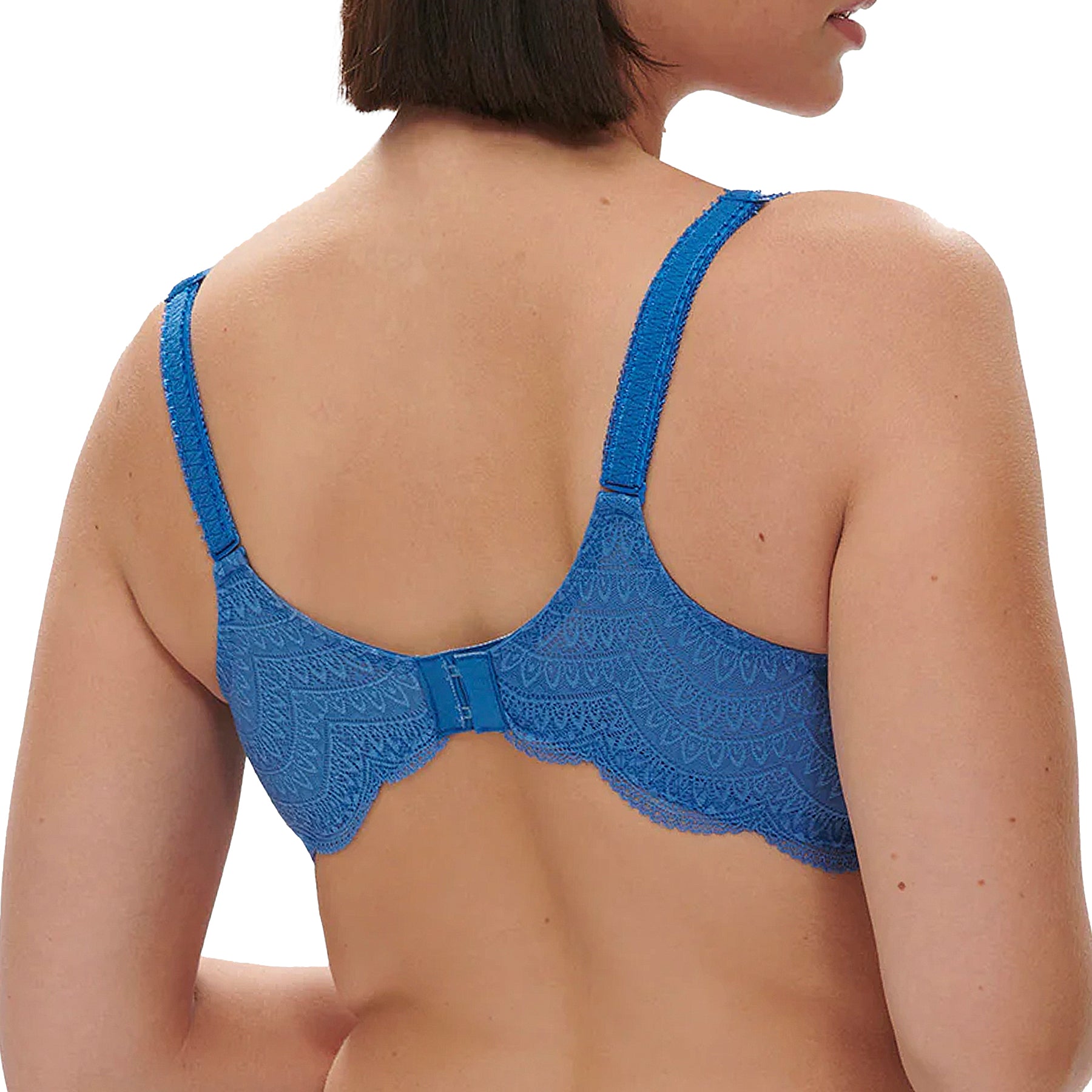 Simone Perele Karma Full Cup Bra 12V320 Myosotis Blue Back