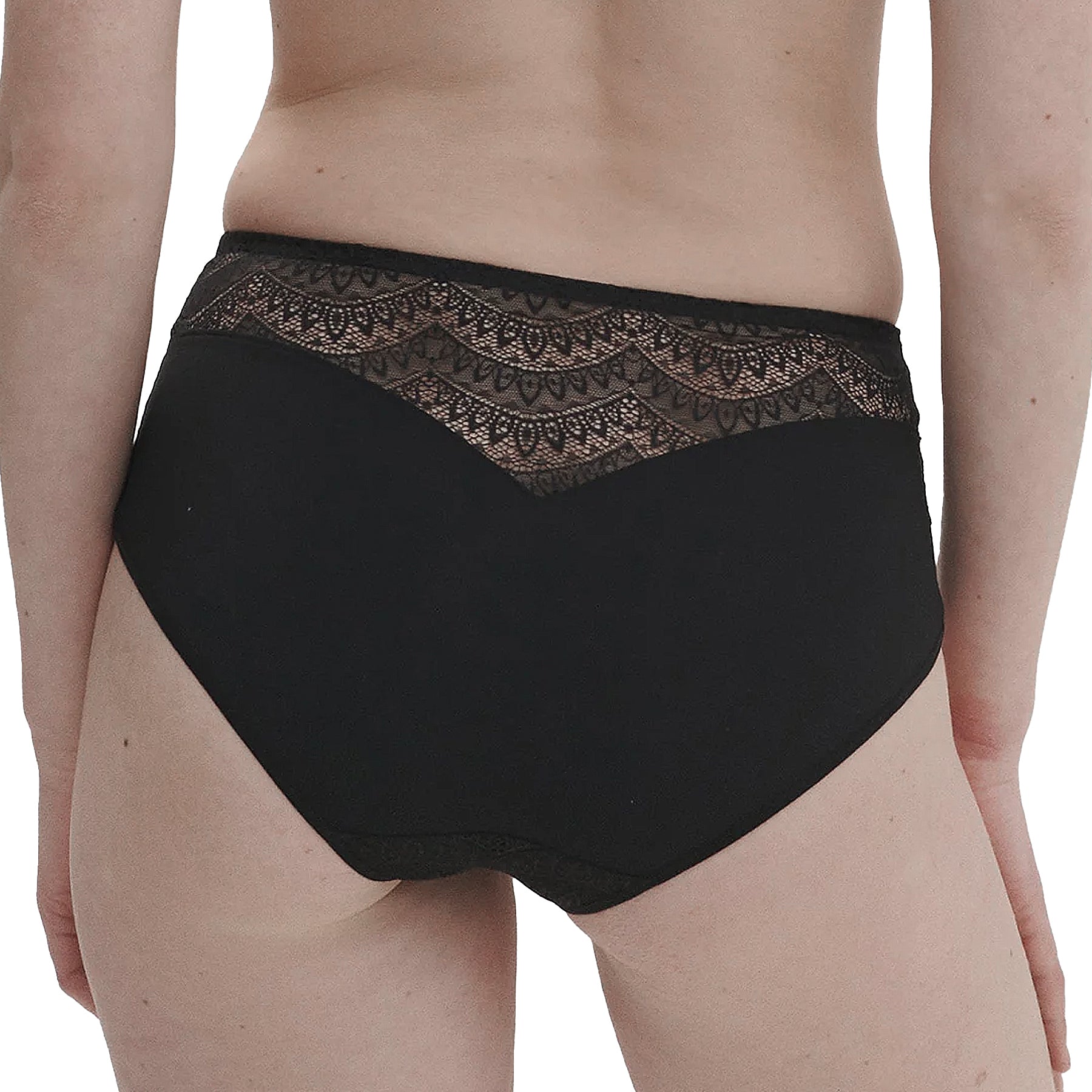 Simone Perele Karma Retro Brief 12V770 Black Back