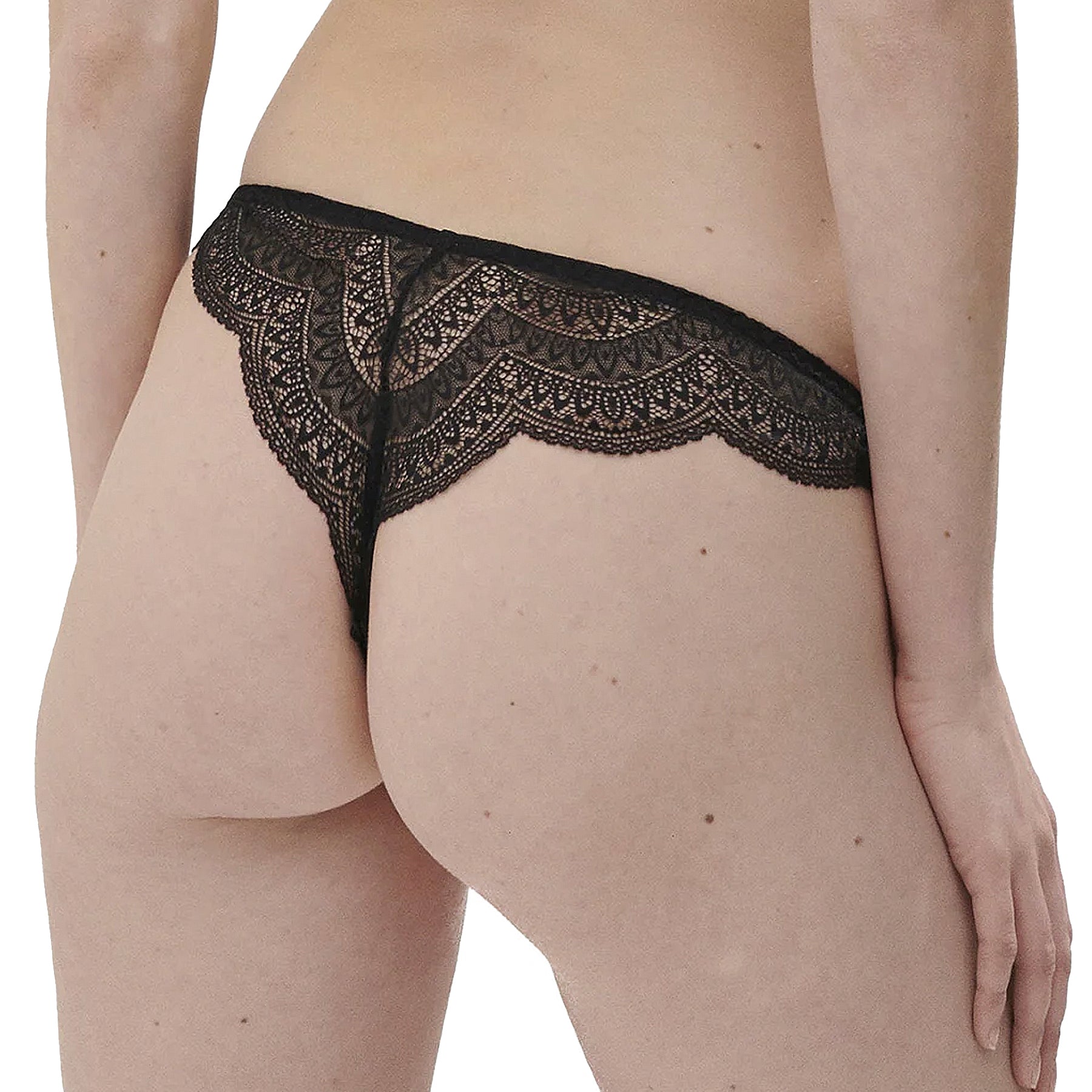 Simone Perele Karma Tanga 12V710 Black Back