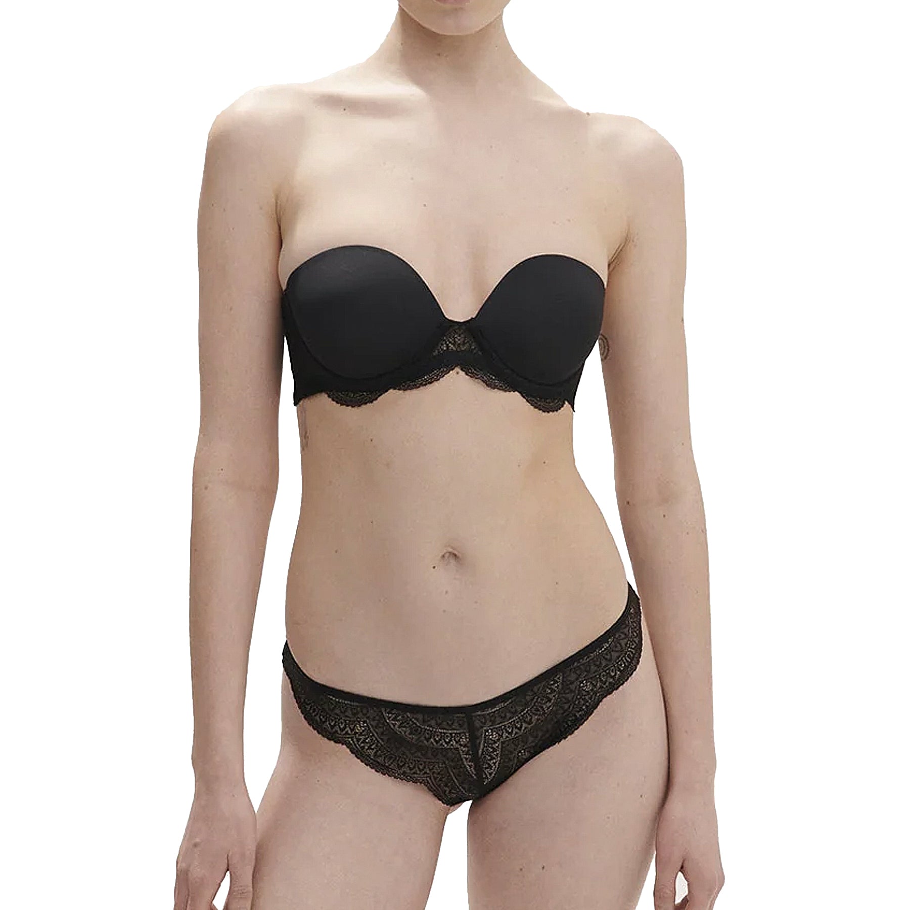 Simone Perele Karma Tanga 12V710 Black Set