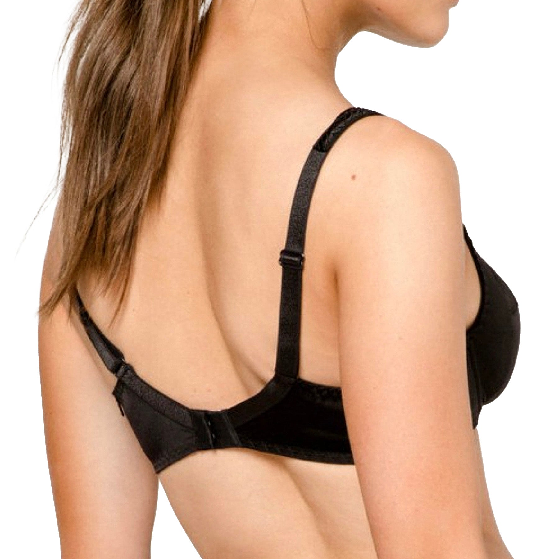 Louisa Bracq Serie Full Cup Wire Bra 47101 Black Back