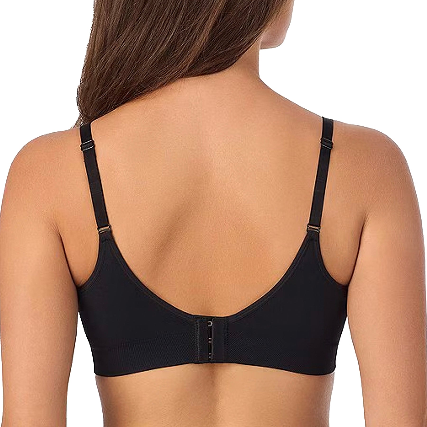 Le Mystere Seamless Comfort Nursing Bra 3017 Black Back