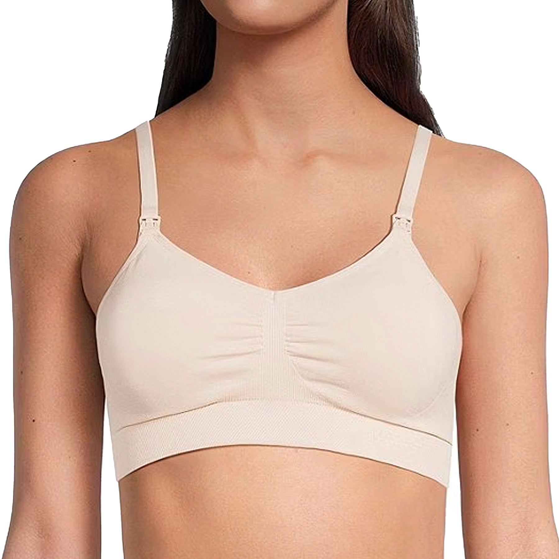 Le Mystere Seamless Comfort Nursing Bra 3017 Soft Shell Front