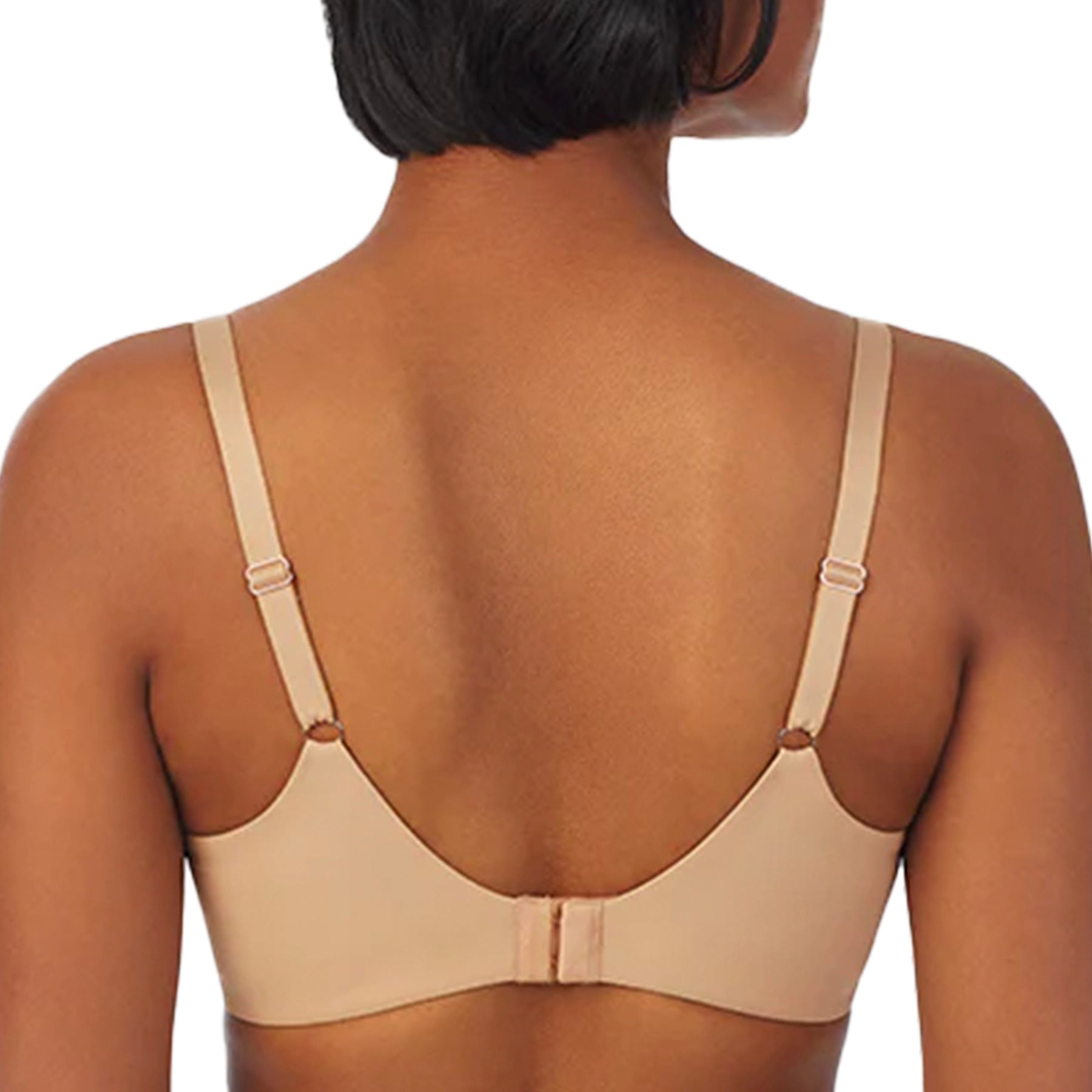 Le Mystere Signature Comfort Wireless Bra 7714 Natural Back