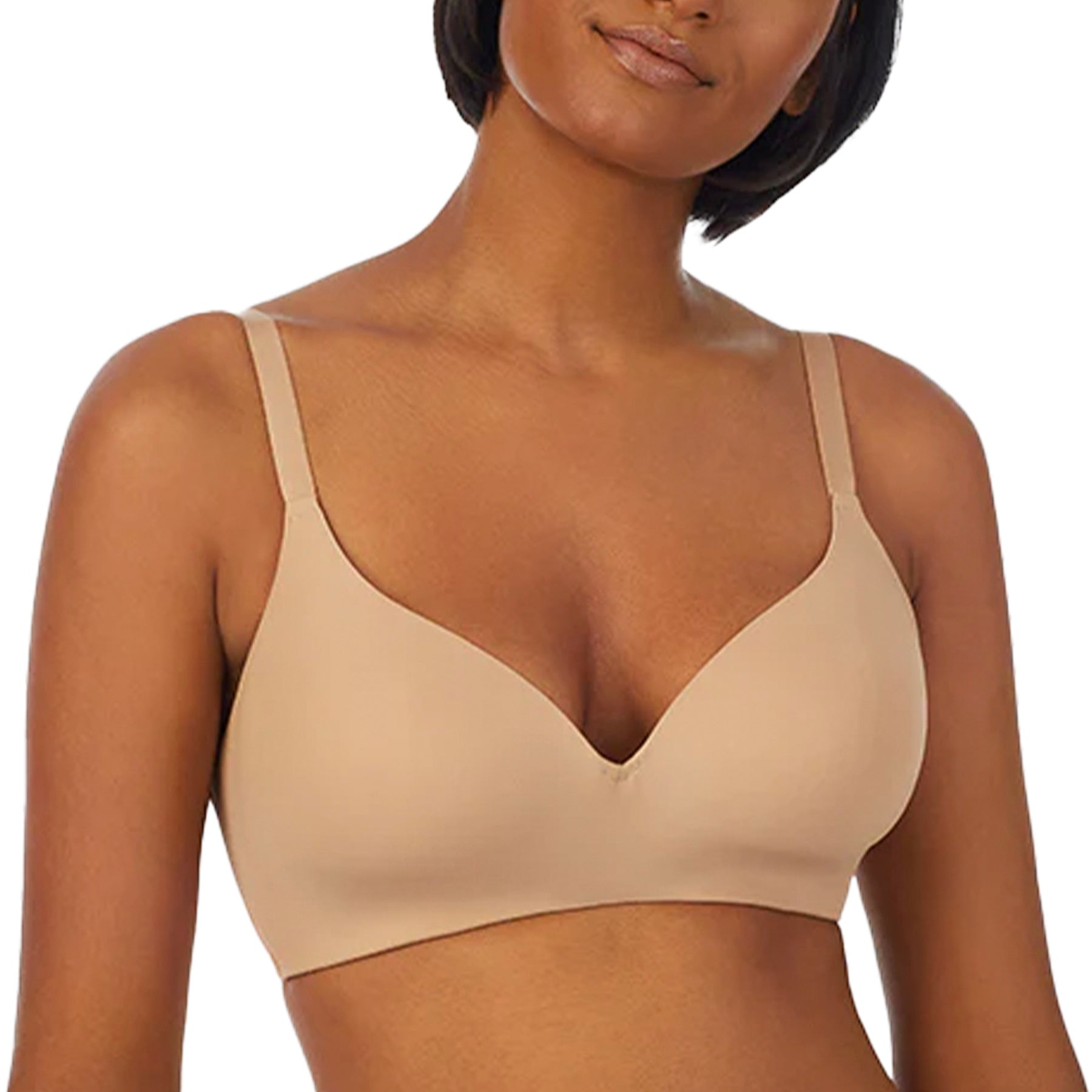Le Mystere Signature Comfort Wireless Bra 7714 Natural Front